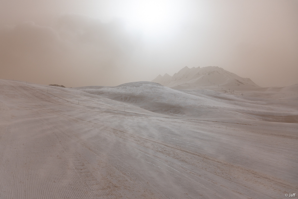 Le Sahara dans les Alpes