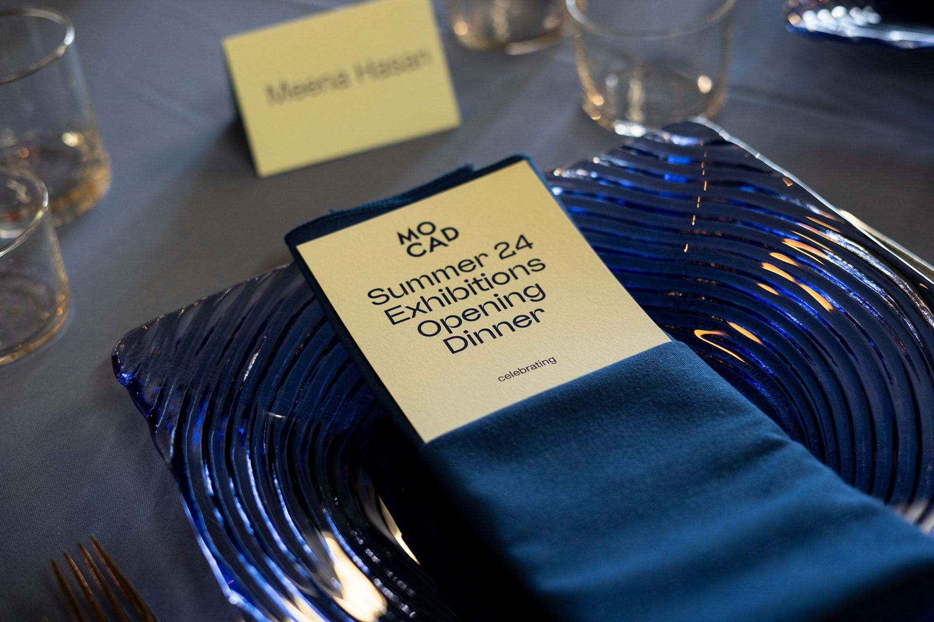 Menu and Name Card