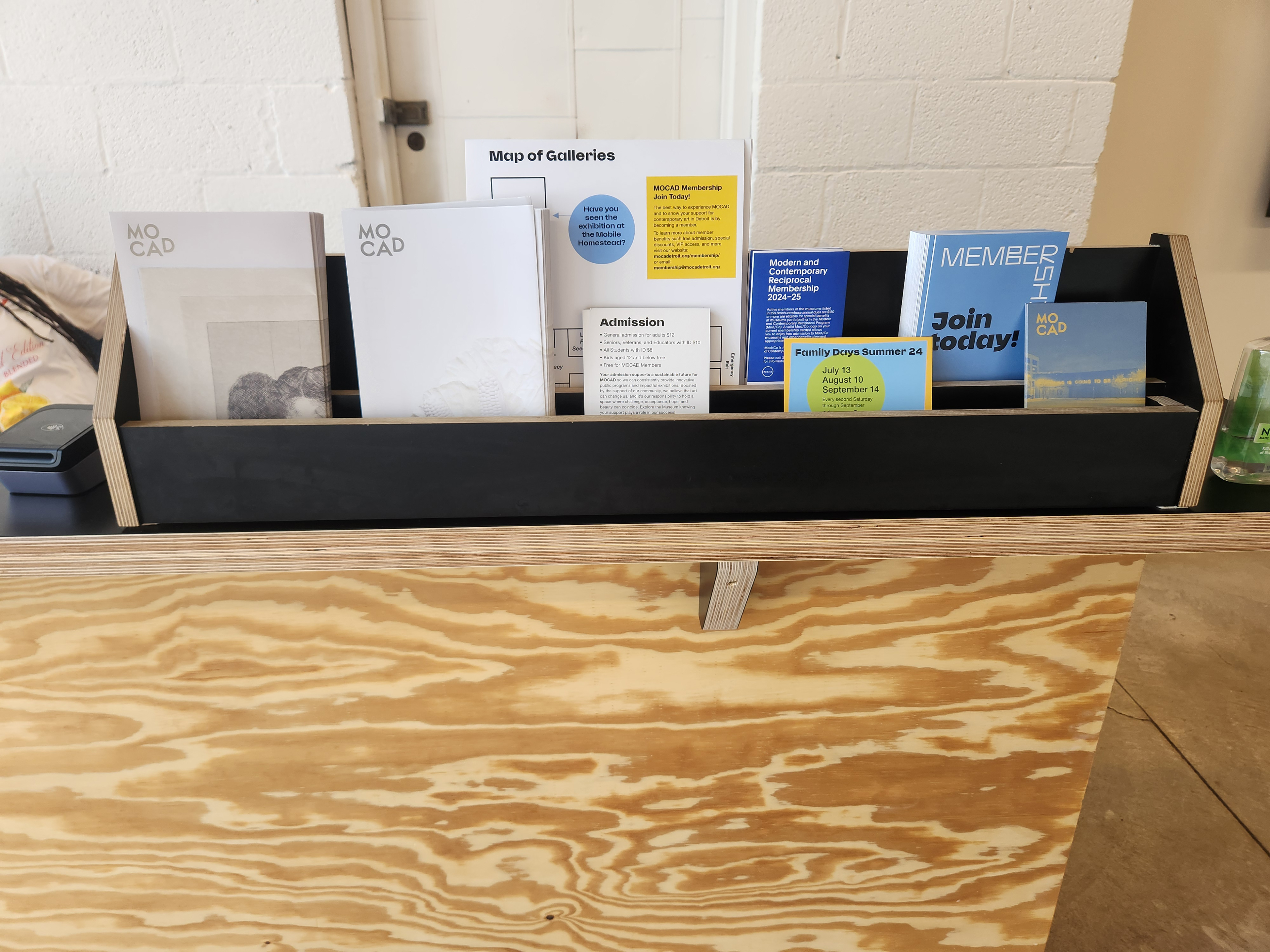 Admissions Desk