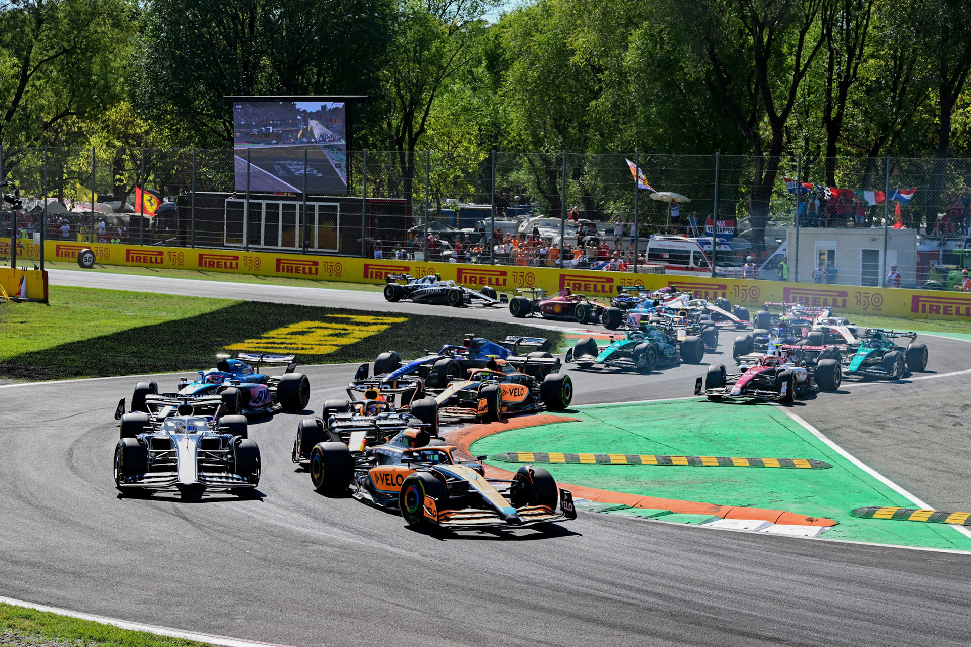 Daniel Ricciardo (GBR) McLaren; Formel 1 GP Italien Monza, Sonntag, 11.09.2022