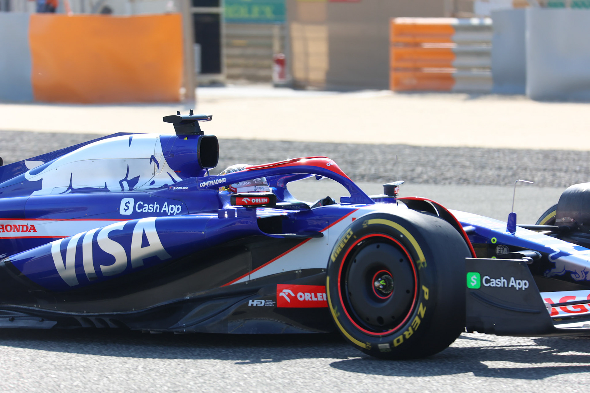 Daniel Ricciardo, #3, Visa Cash App RB Formula One Team; Formel 1 GP Bahrain. Donnerstag 29.02.2024