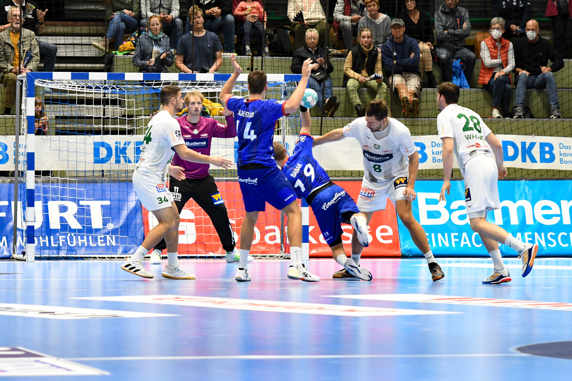 Tomas Babak #19; Handball Bundesliga; BHC 06 - HSG Wetzlar 06.11.2022