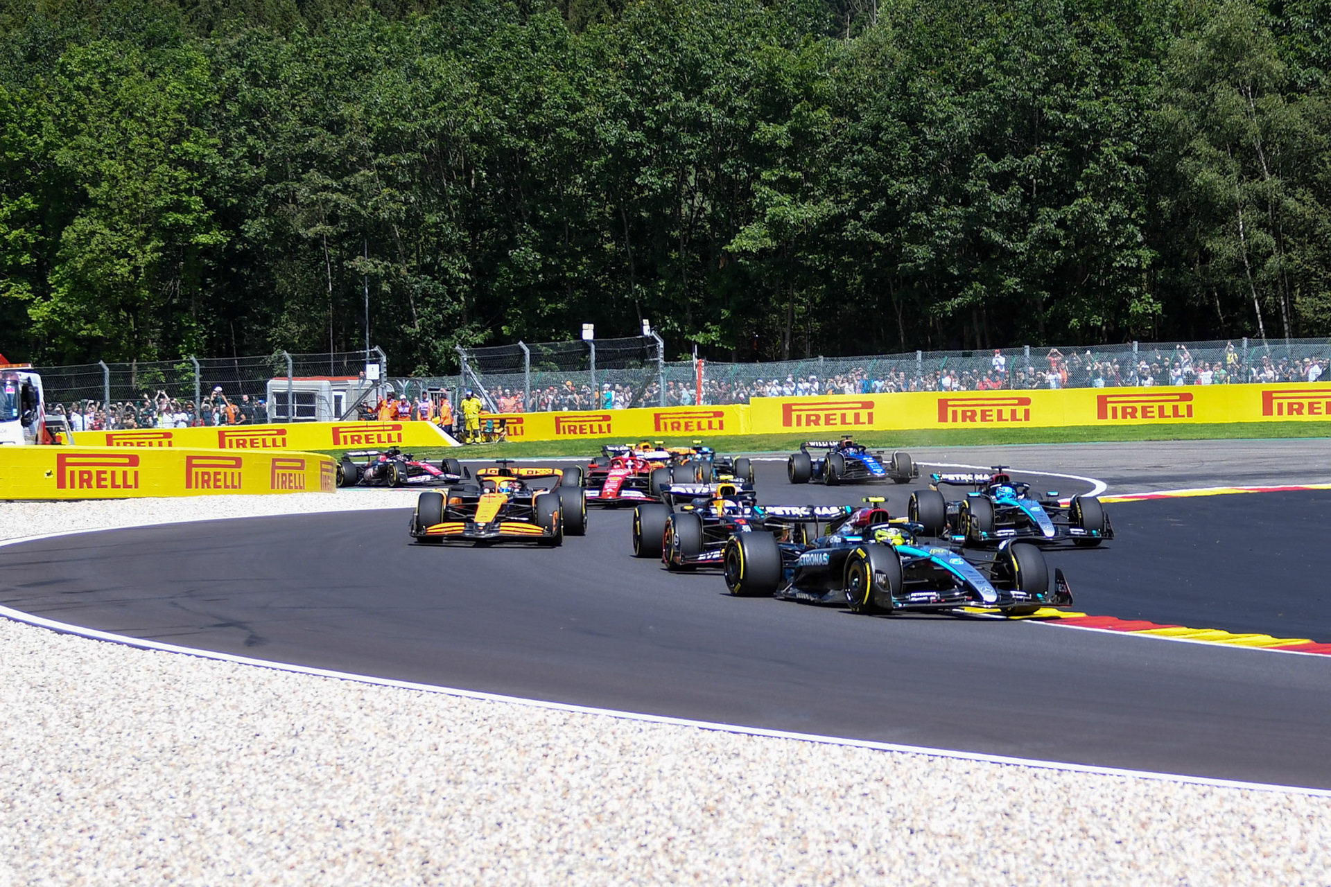 Rennstart;Formel 1 GP Spa / Belgien. Sonntag, 28.07.2024