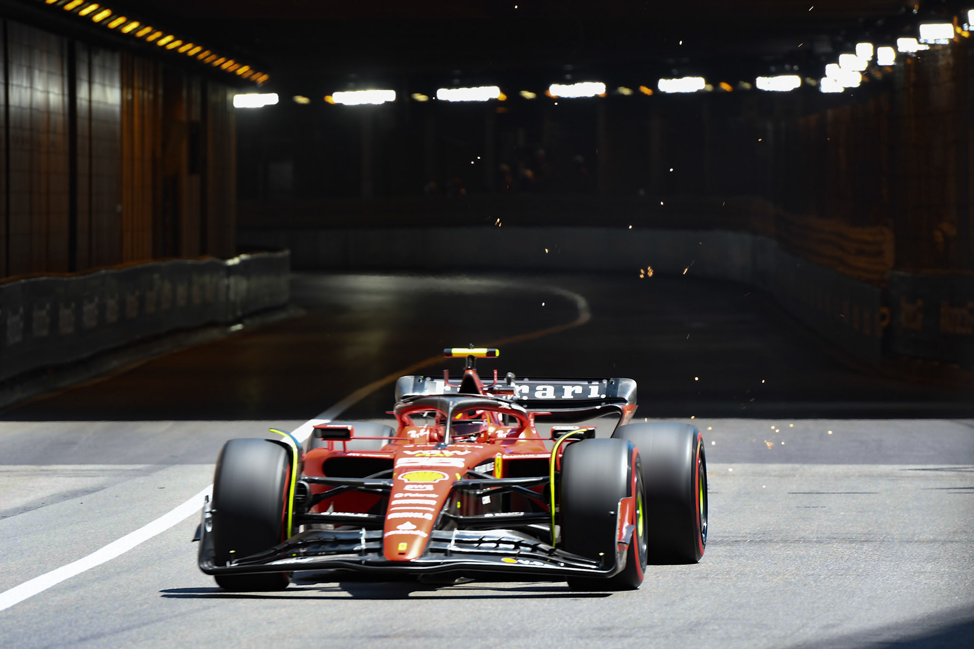 Carlos Sainz (ESP) Scuderia Ferrari; Formel 1 GP Monaco. Samstag 27.05.2023