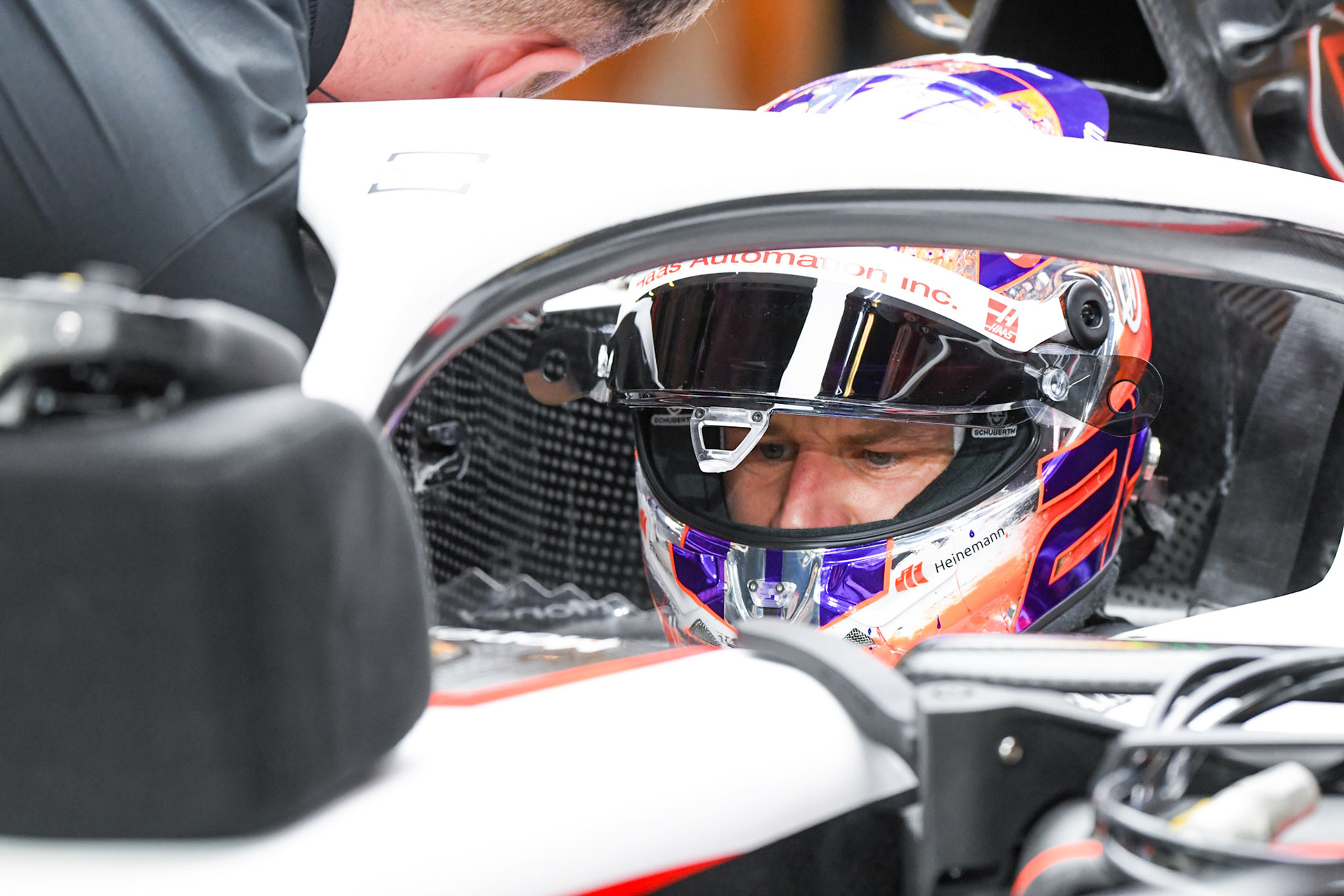 Nico Hülkenberg (GER) Haas F1 Team; Formel 1 GP Abu Dhabi. Freitag 24.11.2023