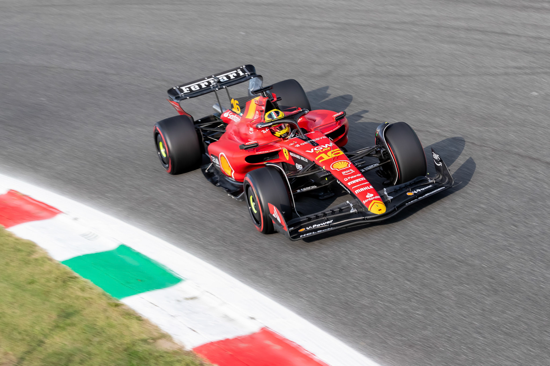 Charles Leclerc (MCO) Scuderia Ferrari;Formel 1 GP Italien / Monza. Freitag, 01.09.2023