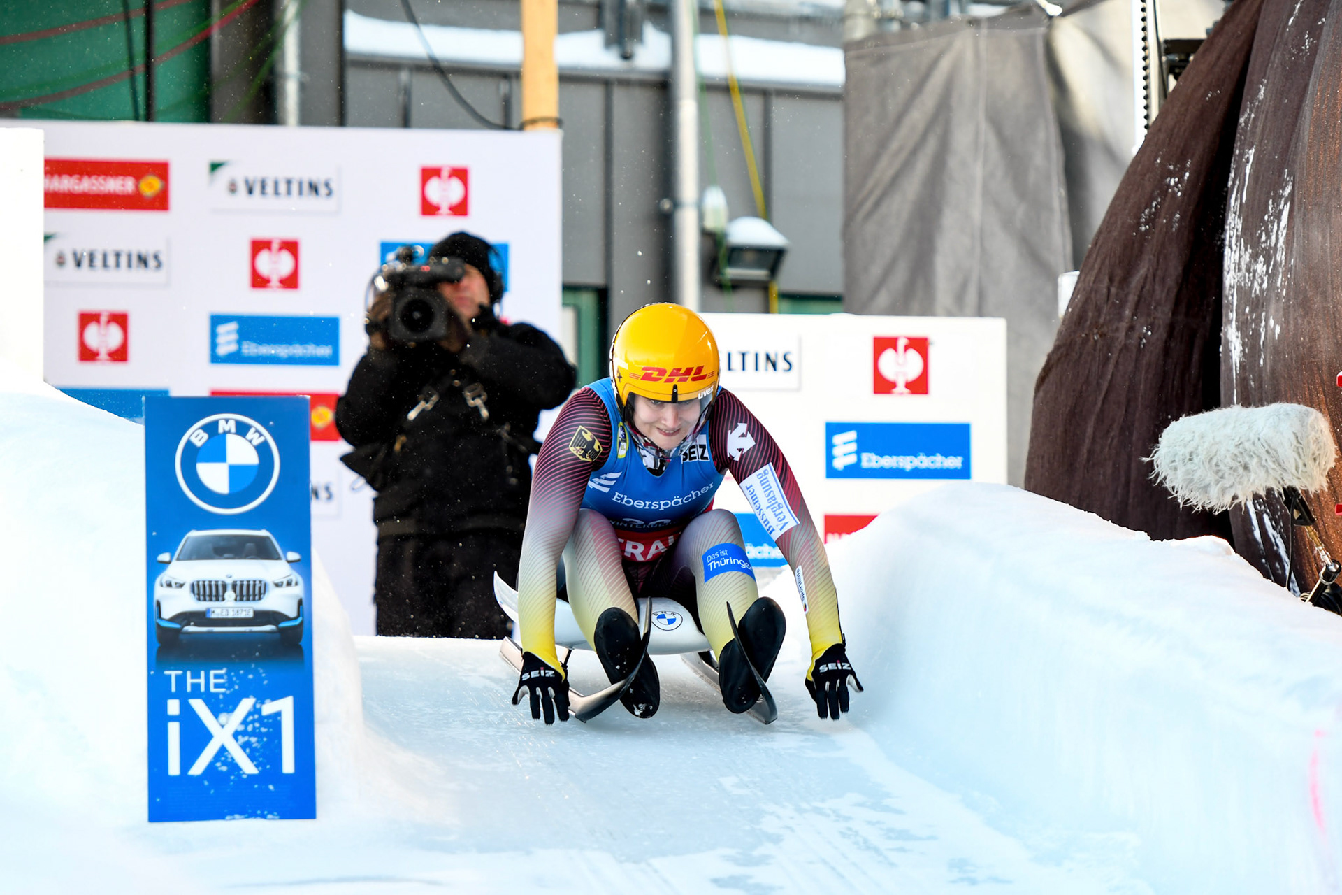Dajana Eitberger #20, GER; Eberspächer Luge World Cup; Veltins Eisarena Winterberg 25.02.2023