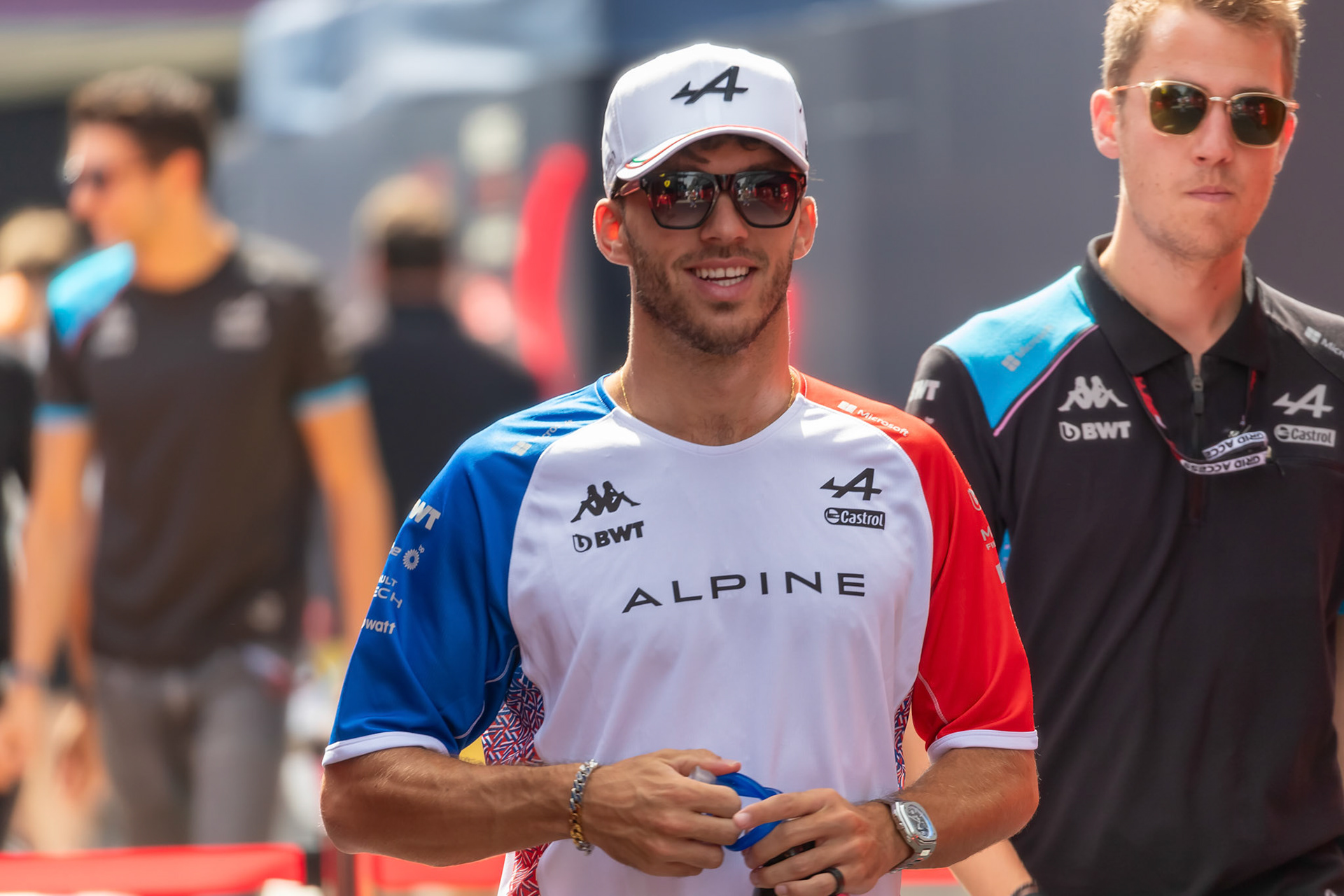 Pierre Gasly (FRA) Alpine F1 Team; Formel 1 GP Italien / Monza. Sonntag, 03.09.2023