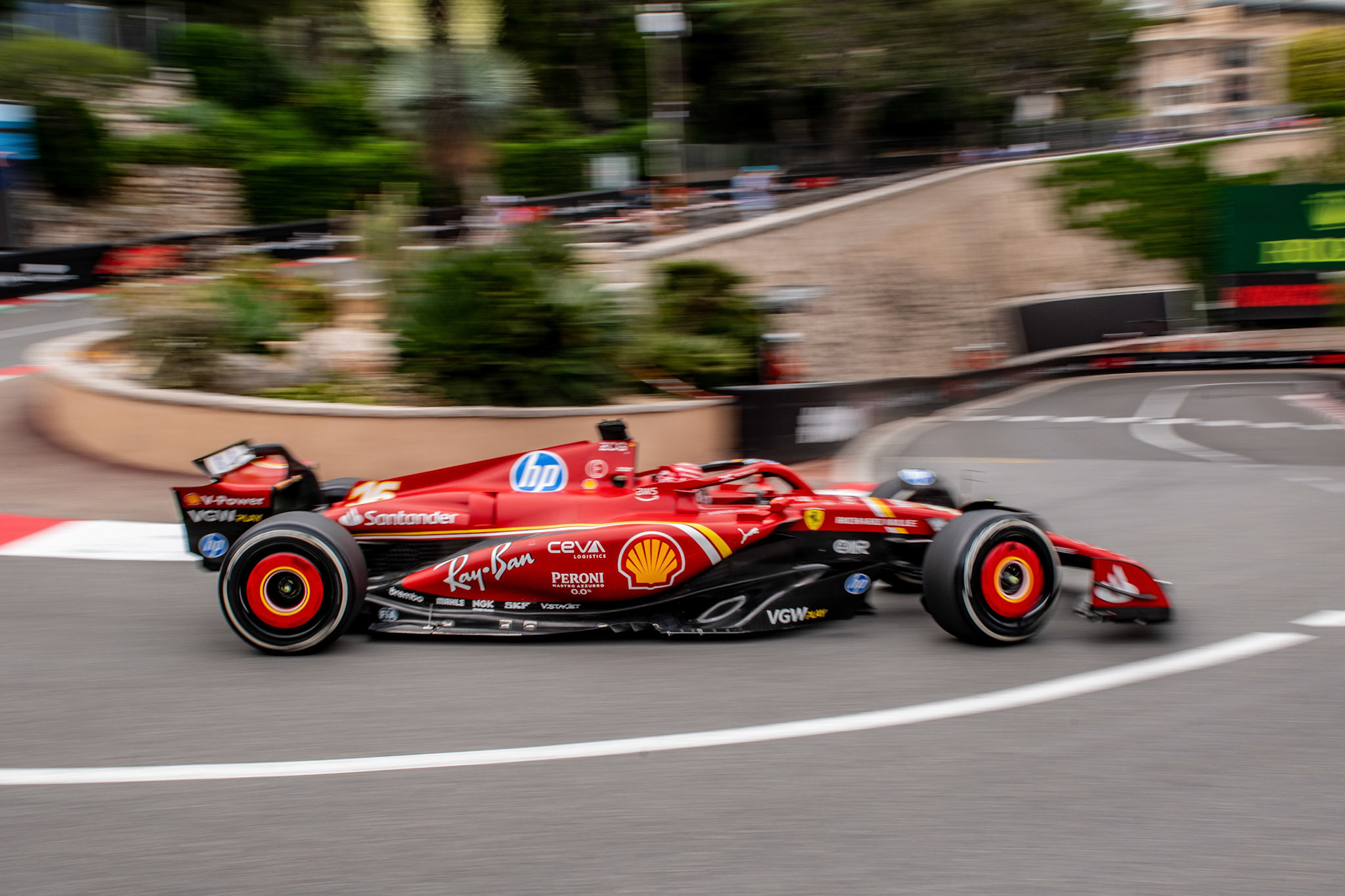 Charles Leclerc #16, Scuderia Ferrari; Formel1 GP Monaco Freitag, 24.05.2024