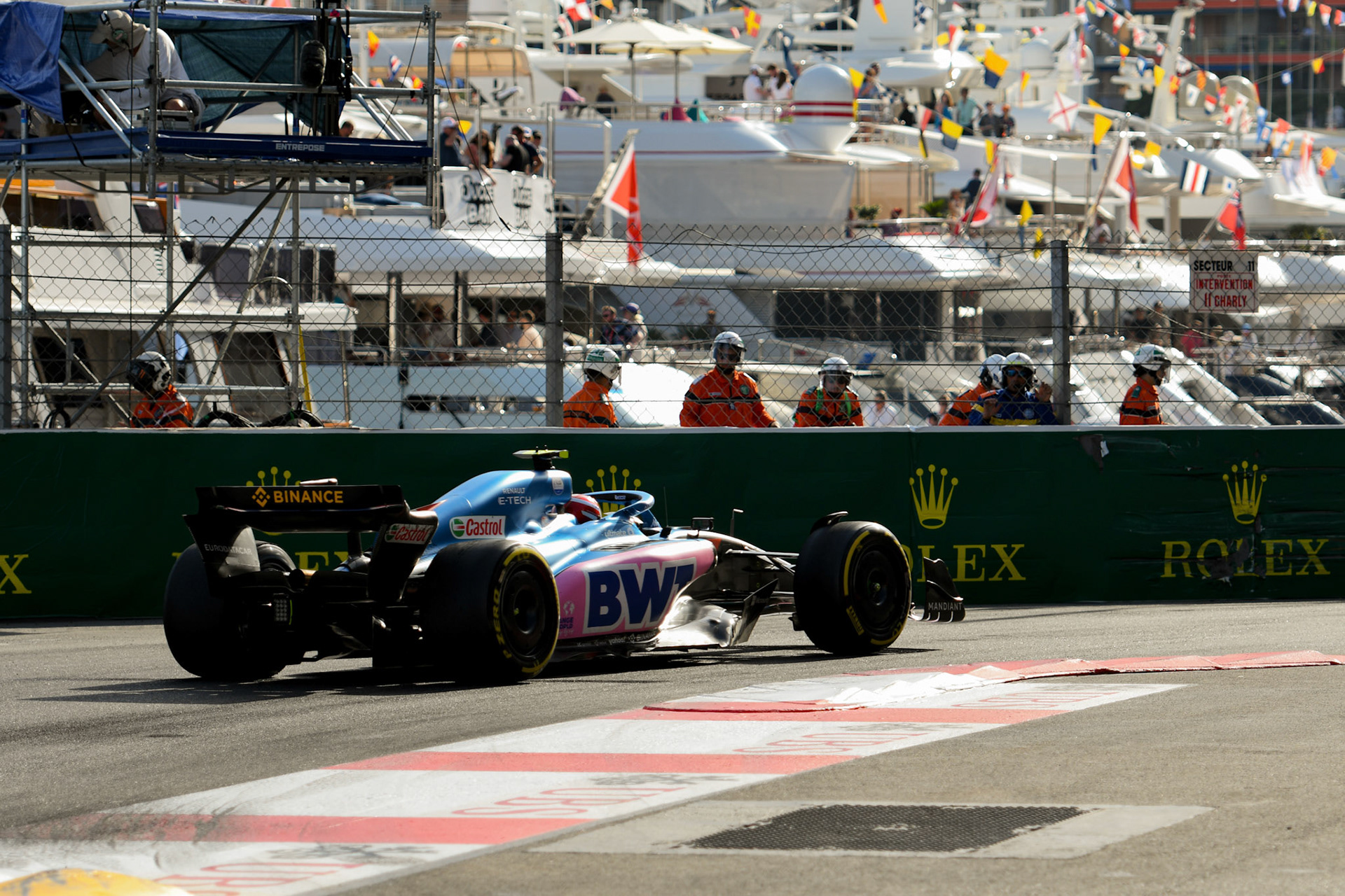 Alpine F1 Team; Formel 1 Monaco am 27.05.2022