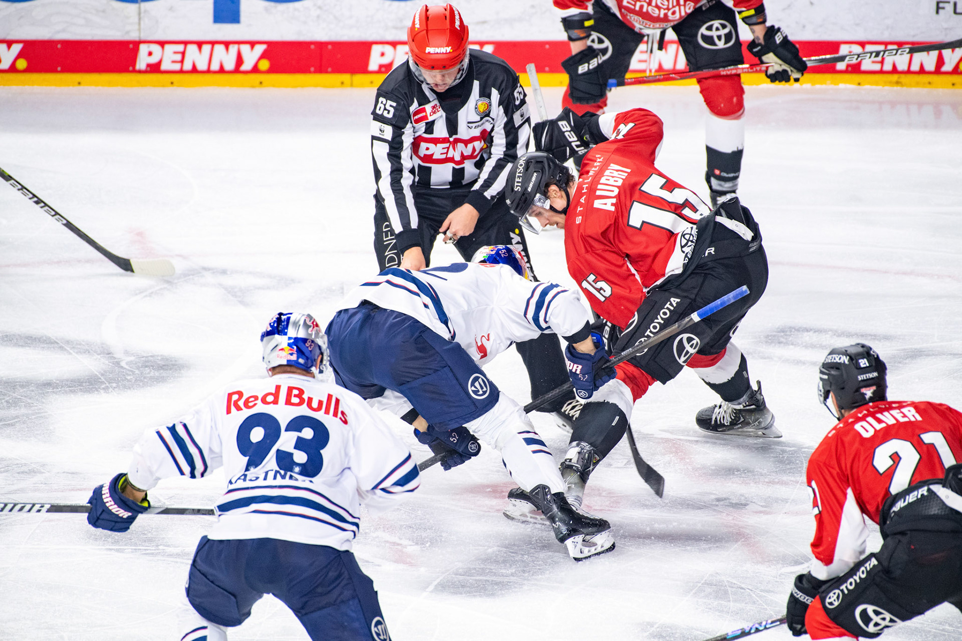Louis Marc Aubry; DEL Kölner Haie - EHC Red Bull München, 27.10.2023