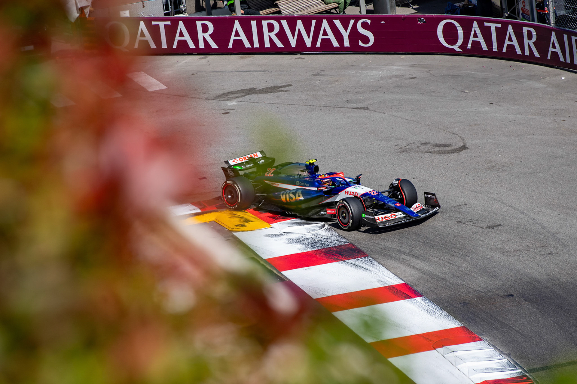 Yuki Tsunoda #22, Visa Cash App RB Formula One Team; Formel1 GP Monaco Sonntag, 26.05.2024