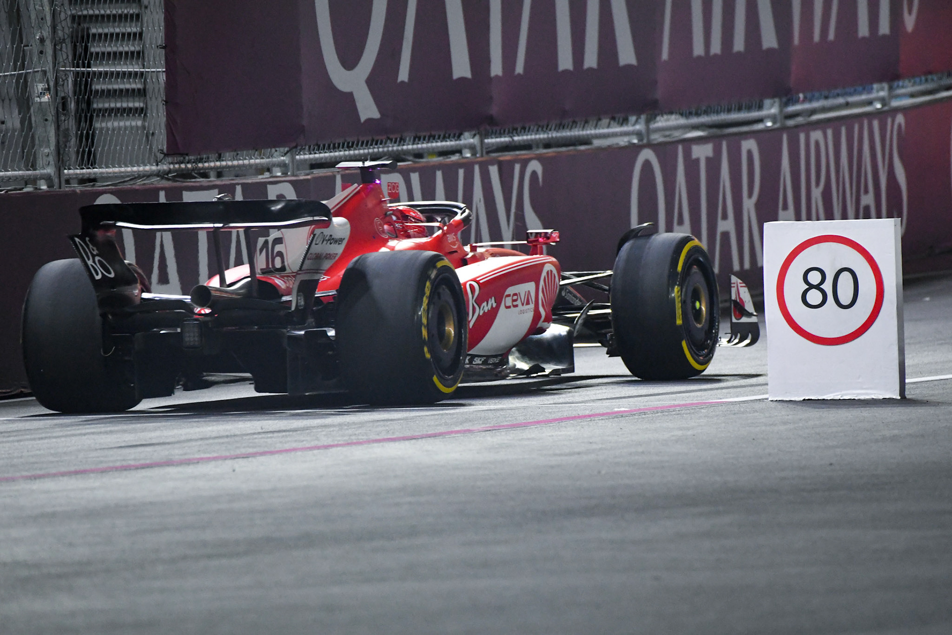 Charles Leclerc (MCO) Scuderia Ferrari;Formel 1 GP USA Las Vegas. Sonntag 19.11.2023