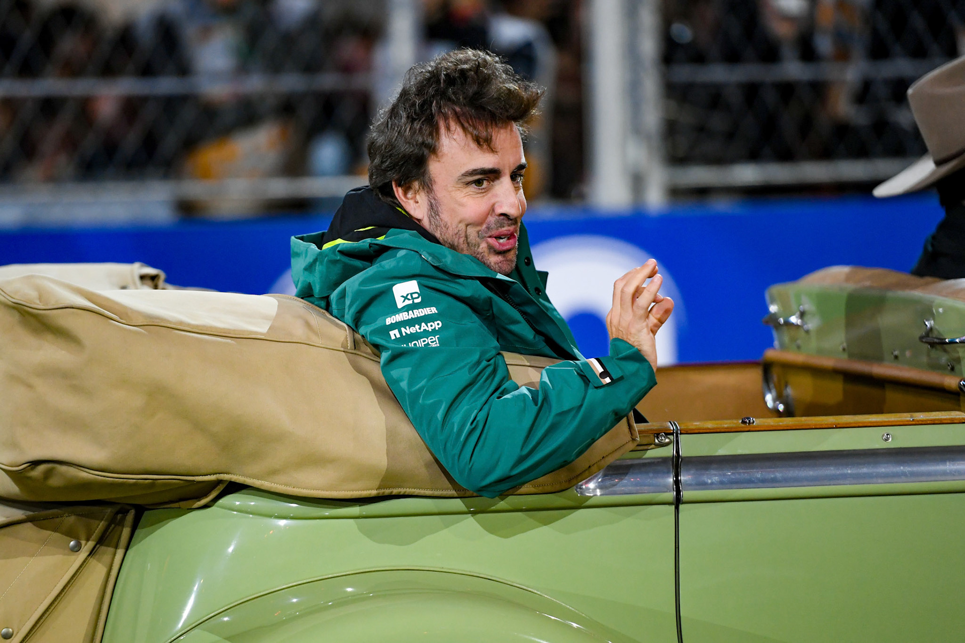 Fernando Alonso (ESP) Aston Martin Formula One Team; Formel 1 GP USA Las Vegas. Sonntag 19.11.2023