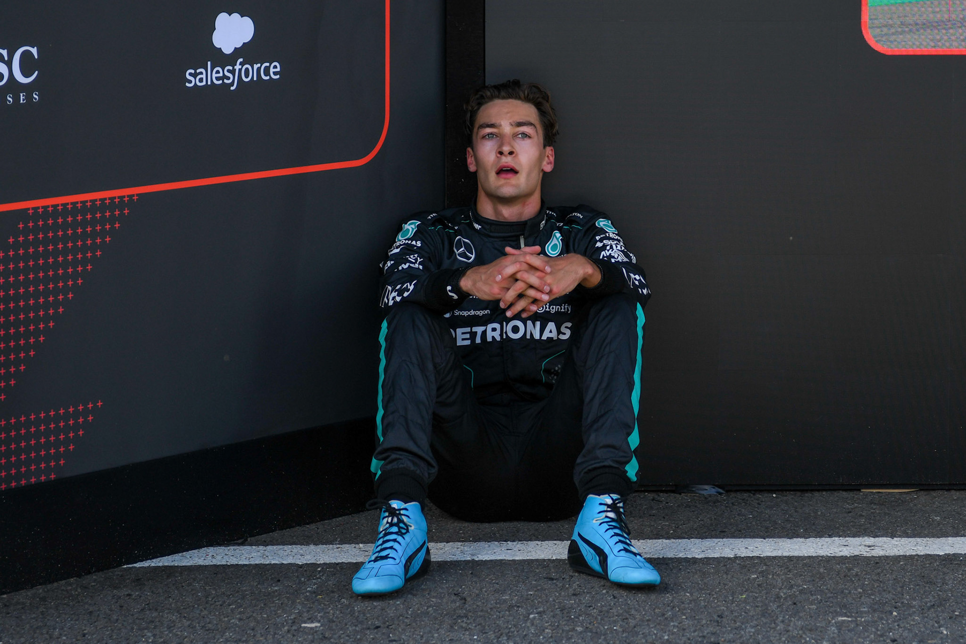 George Russell #63, Mercedes-AMG Petronas F1 Team;Formel 1 GP Spa / Belgien. Sonntag, 28.07.2024