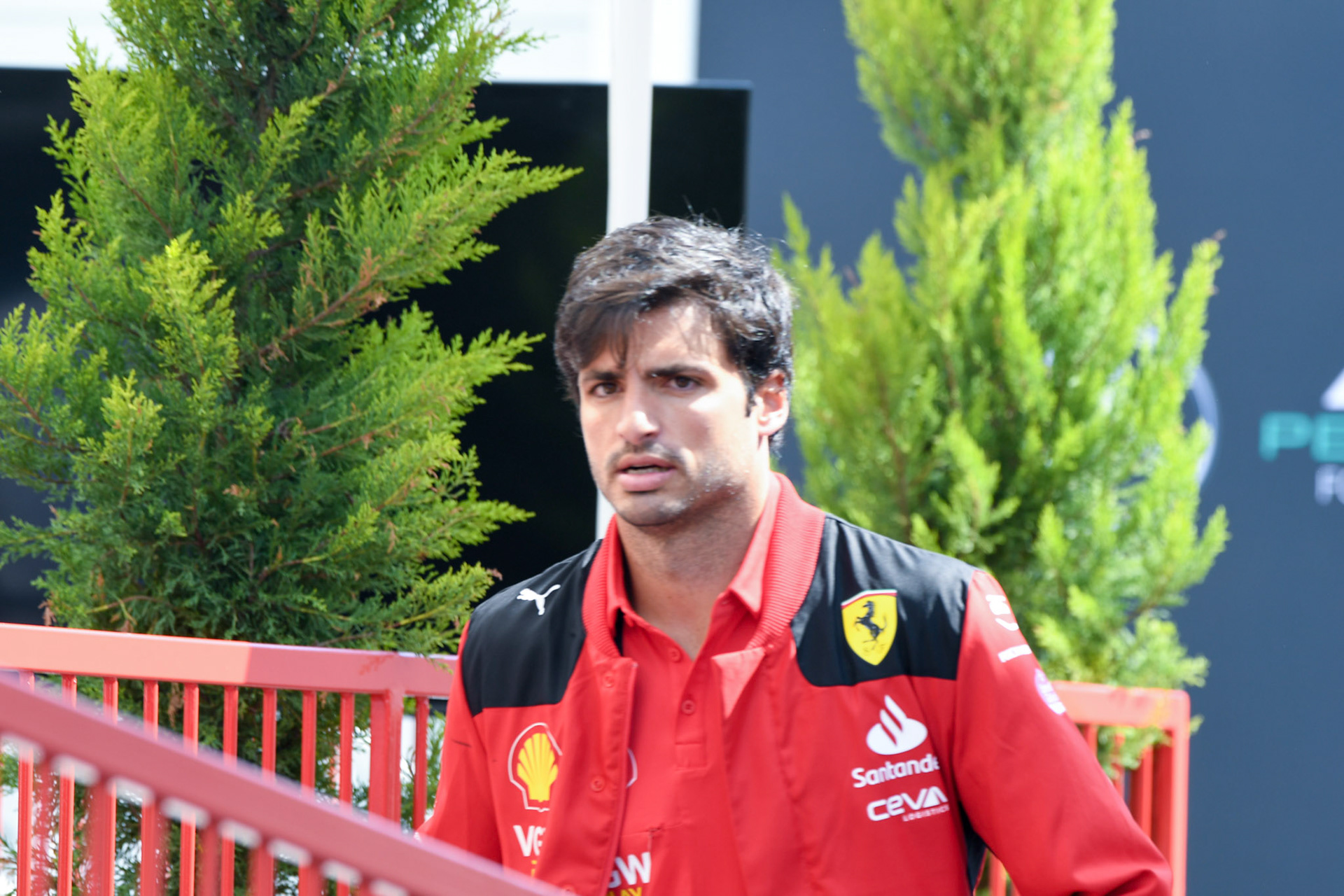 Carlos Sainz (ESP) Scuderia Ferrari; Formel 1 GP Baku Azerbaijan. Samstag 29.04.2023
