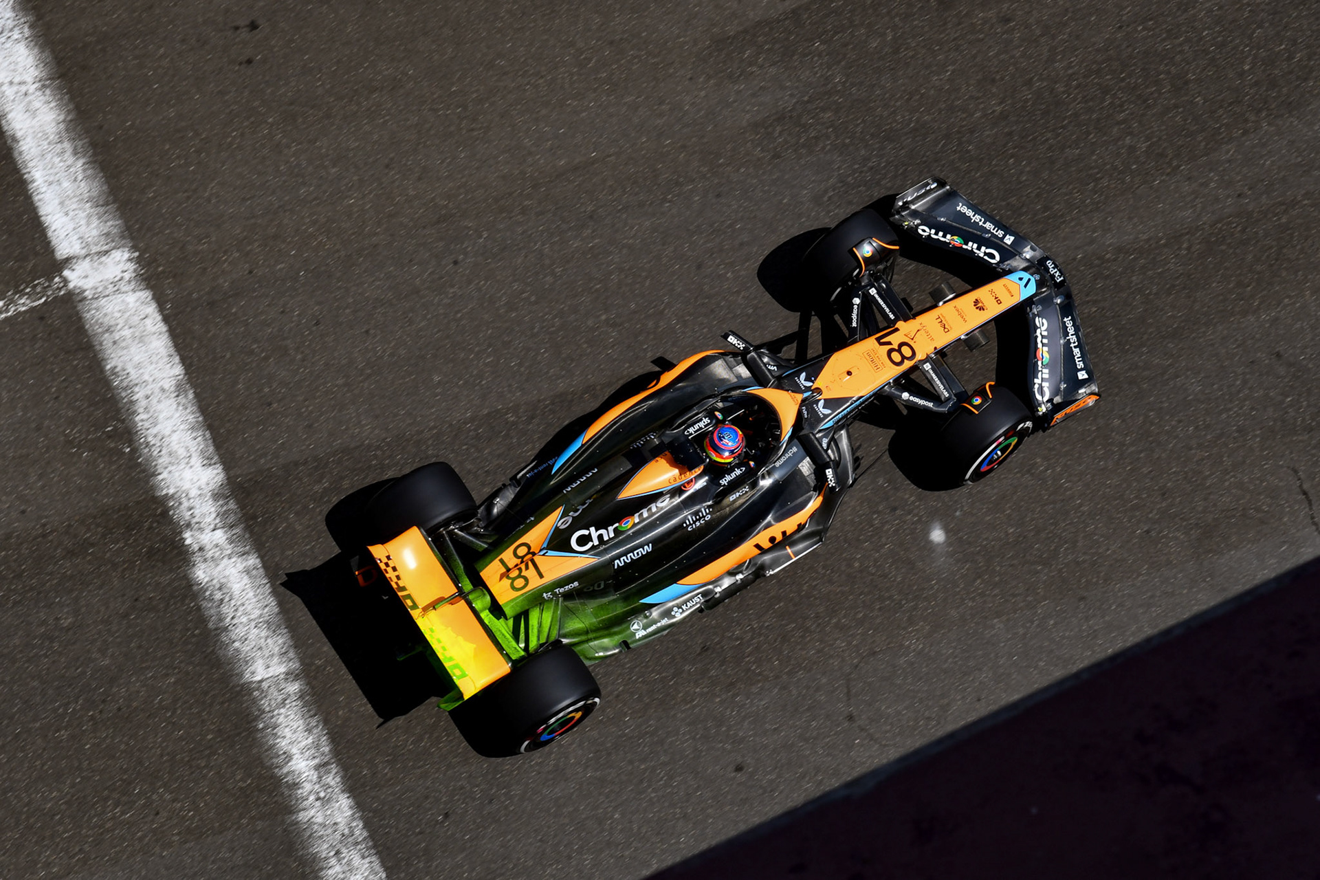 Oscar Piastri (AUS) McLaren F1; Formel 1 GP Baku Azerbaijan. Freitag 28.04.2023