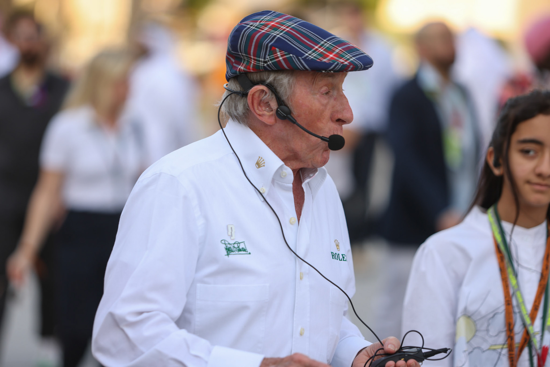 Jackie Stewart; Formel 1 GP Bahrain. Samstag 04.03.2023