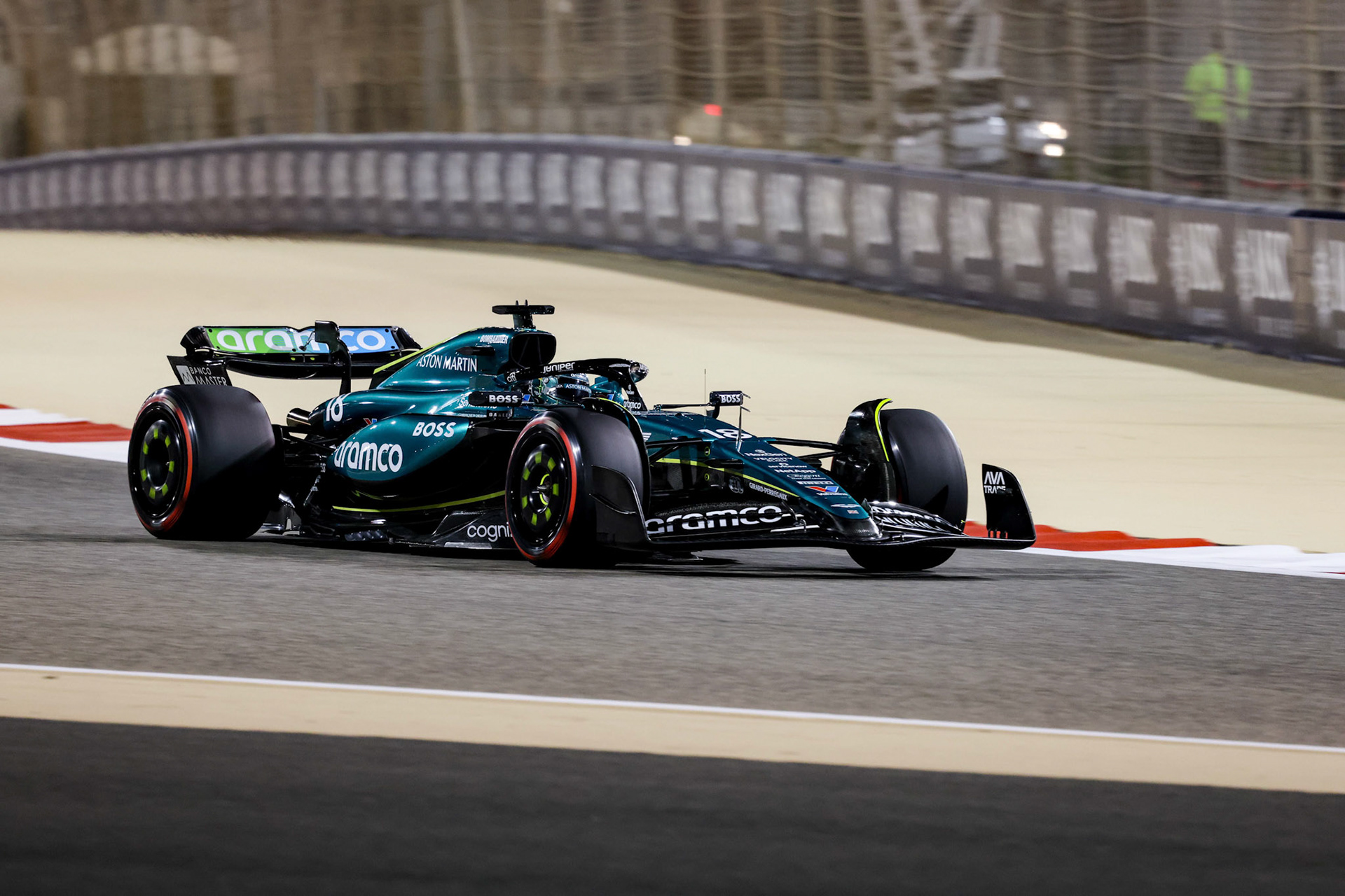 Lance Stroll #18, Aston Martin Aramco F1 Team; Formel 1 GP Bahrain. Samstag 02.03.2024