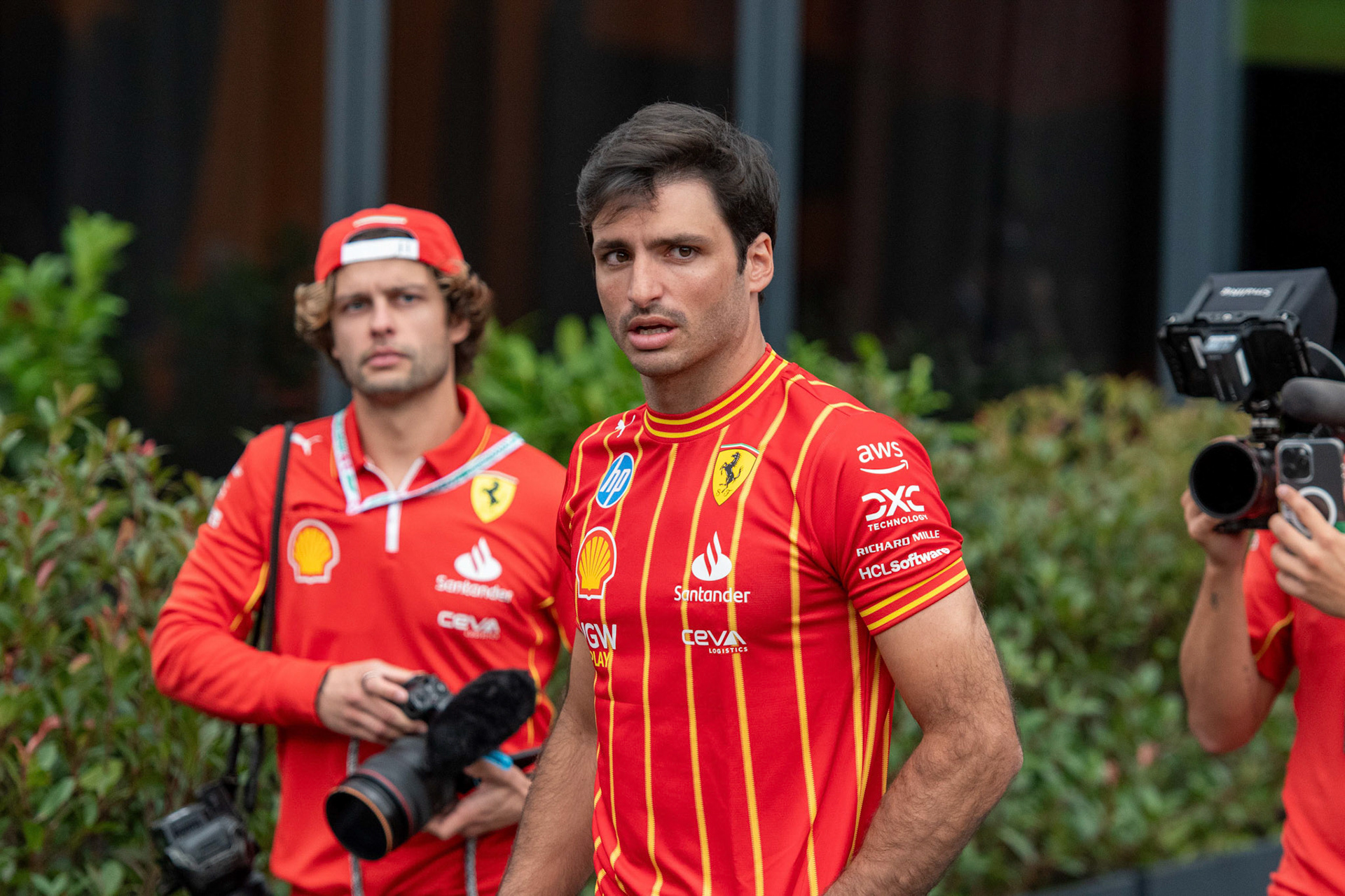 Carlos Sainz #55, Scuderia Ferrari;Formel 1 GP Austria / Österreich. Donnerstag, 27.06.2024