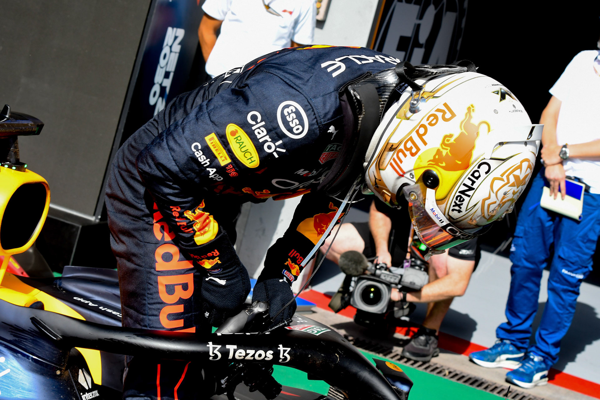 Max Verstappen (NED) Red Bull Racing; Formel 1 GP Belgien, Sonntag, 28.08.2022