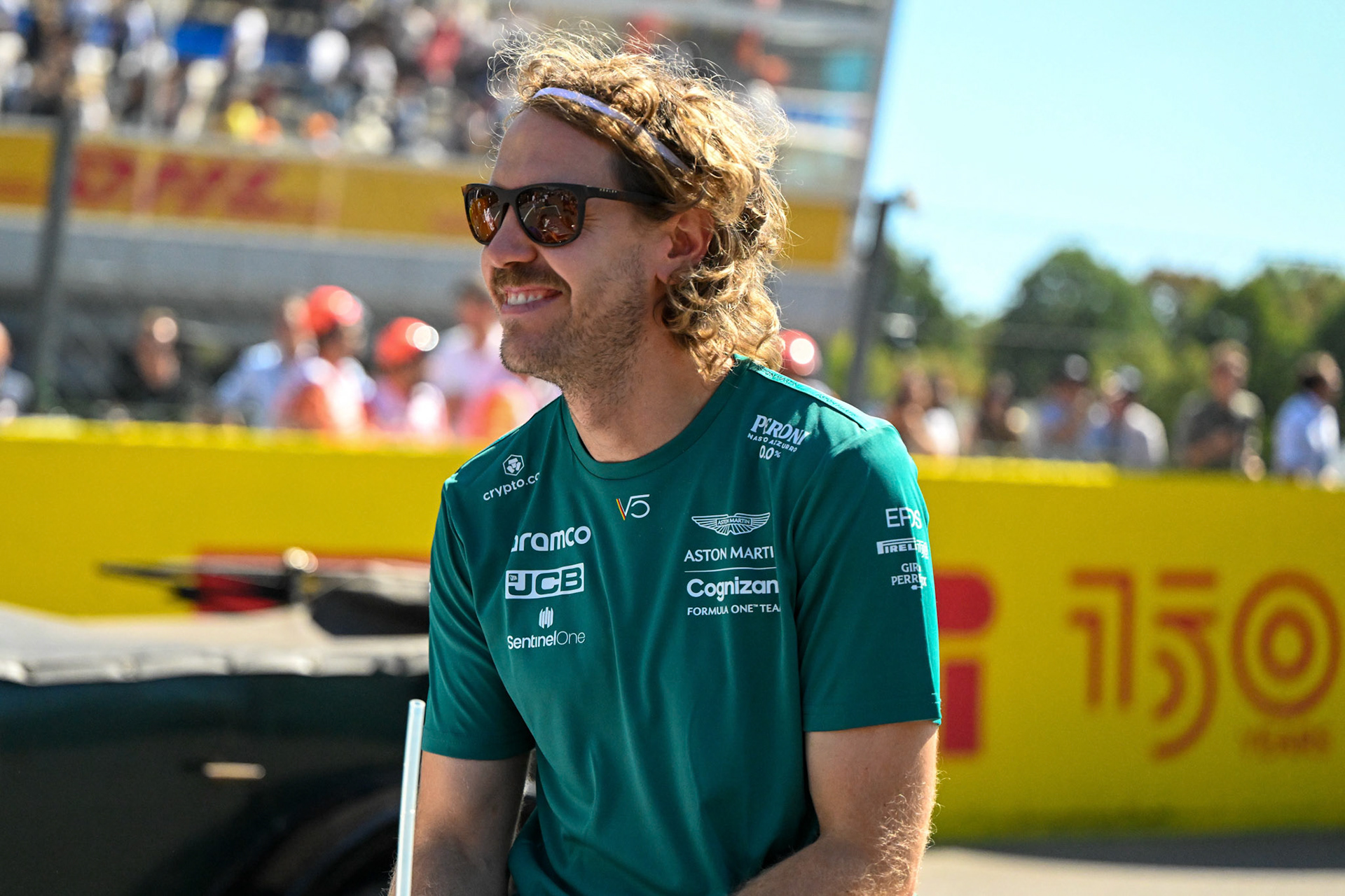 Sebastian Vettel (Ger) Aston Martin Cognizant Formula One Team; Formel 1 GP Italien Monza, Sonntag, 11.09.2022