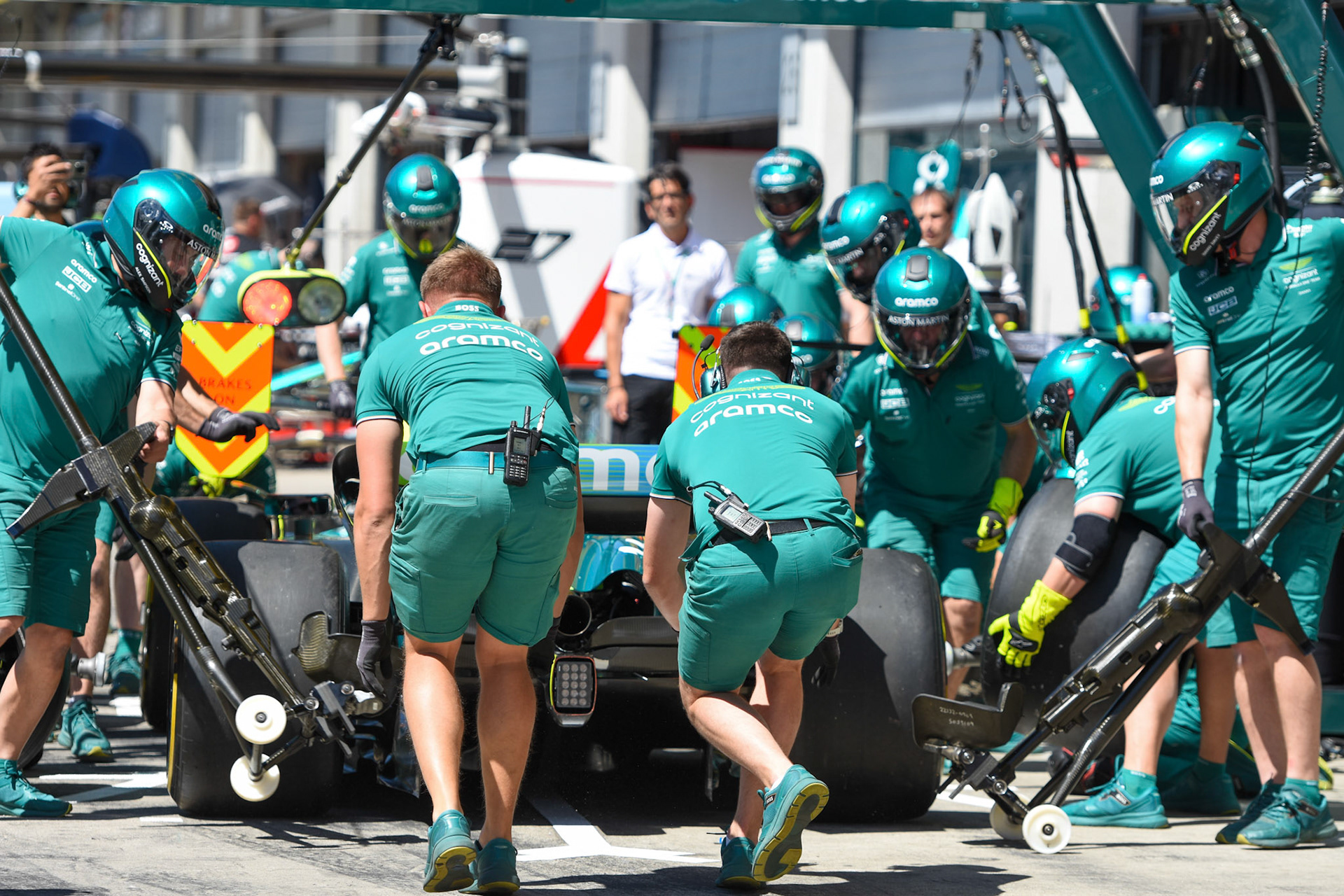 Aston Martin Formula One Team; Formel 1 GP Austria / Österreich. Donnerstag 29.06.2023