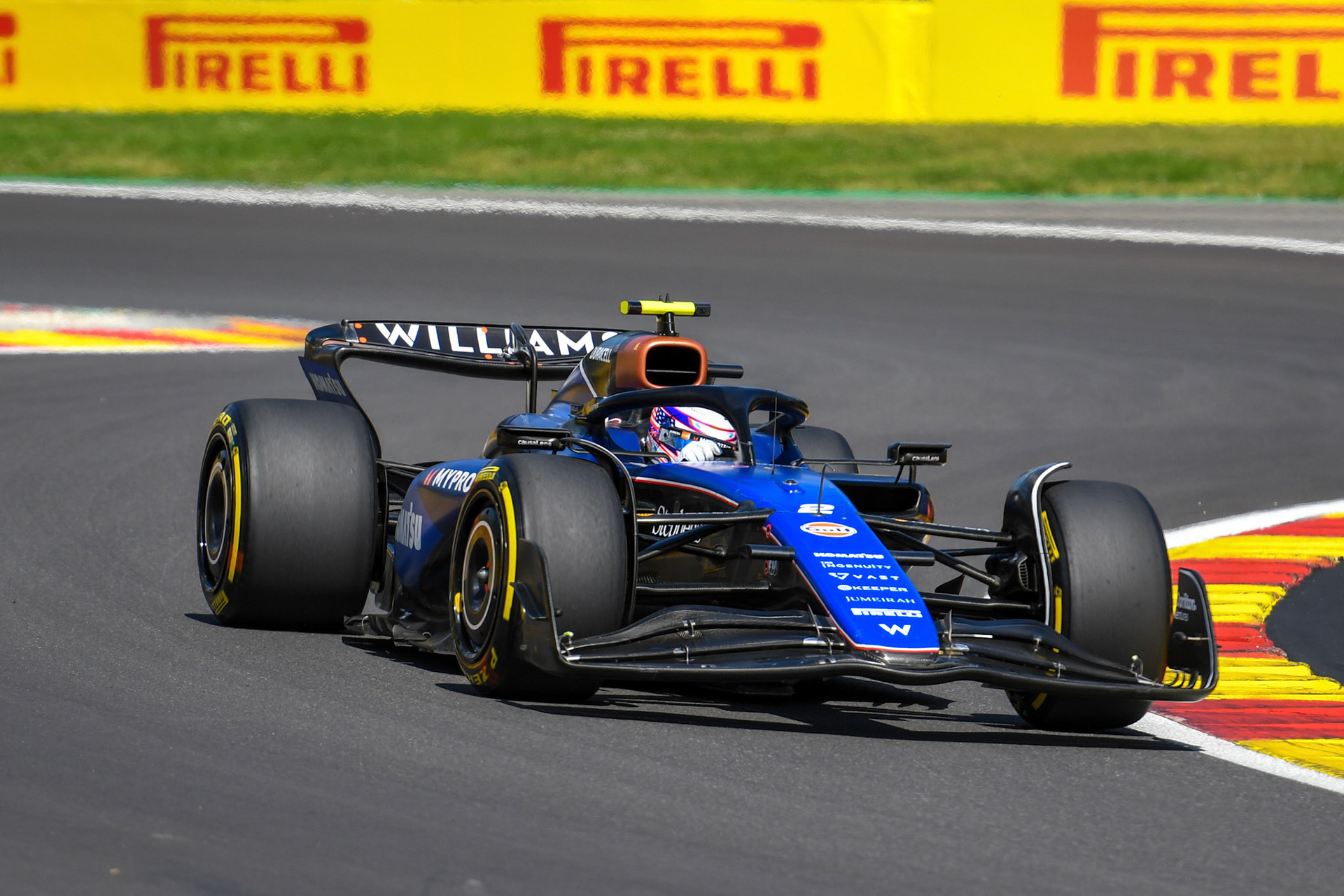Logan Sargeant #2, Williams Racing;Formel 1 GP Spa / Belgien. Sonntag, 28.07.2024