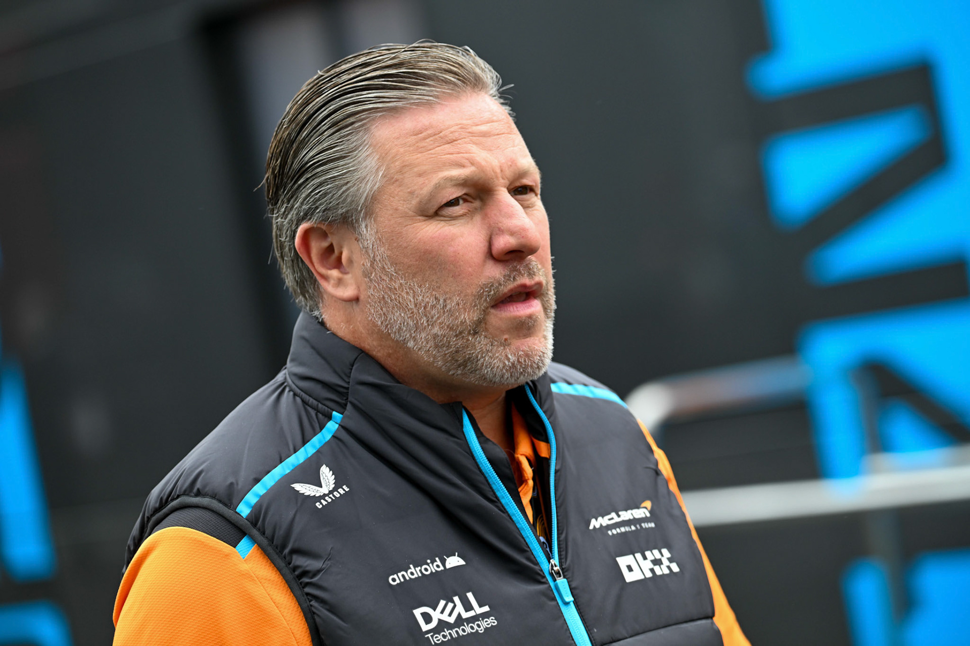 Zak Brown, McLaren F1 Team; Formel 1 GP Austria / Österreich. Samstag, 01.07.2023