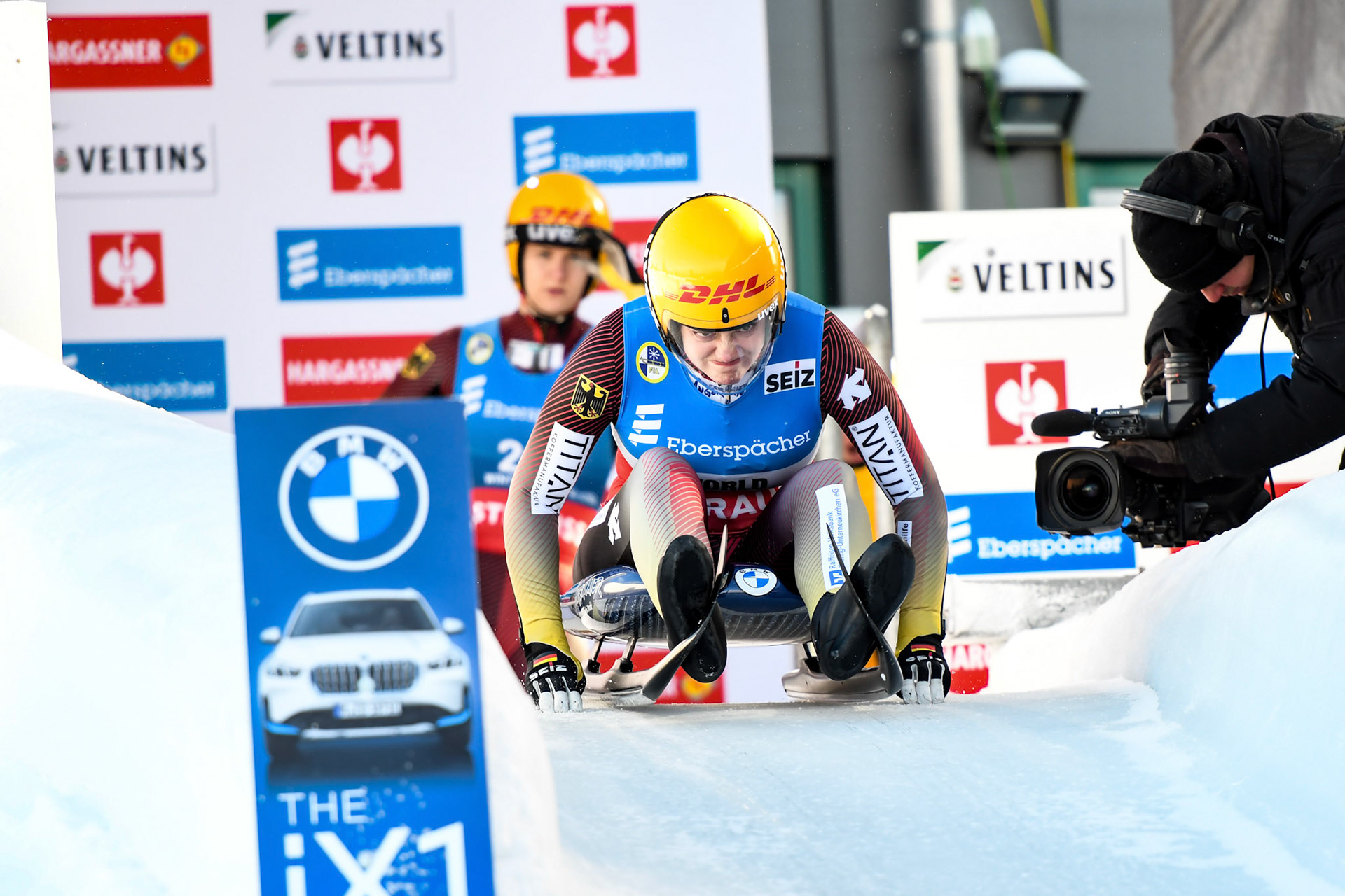 Anna Berreiter #19, GER; Eberspächer Luge World Cup; Veltins Eisarena Winterberg 25.02.2023