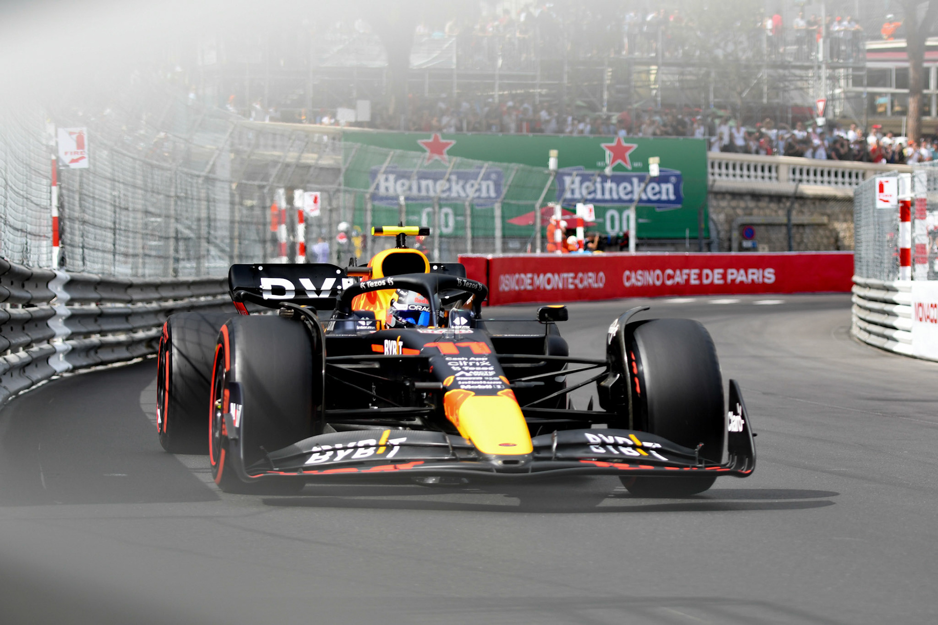 Sergio Perez (MEX) Red Bull Racing; Formel 1 Monaco am 28.05.2022