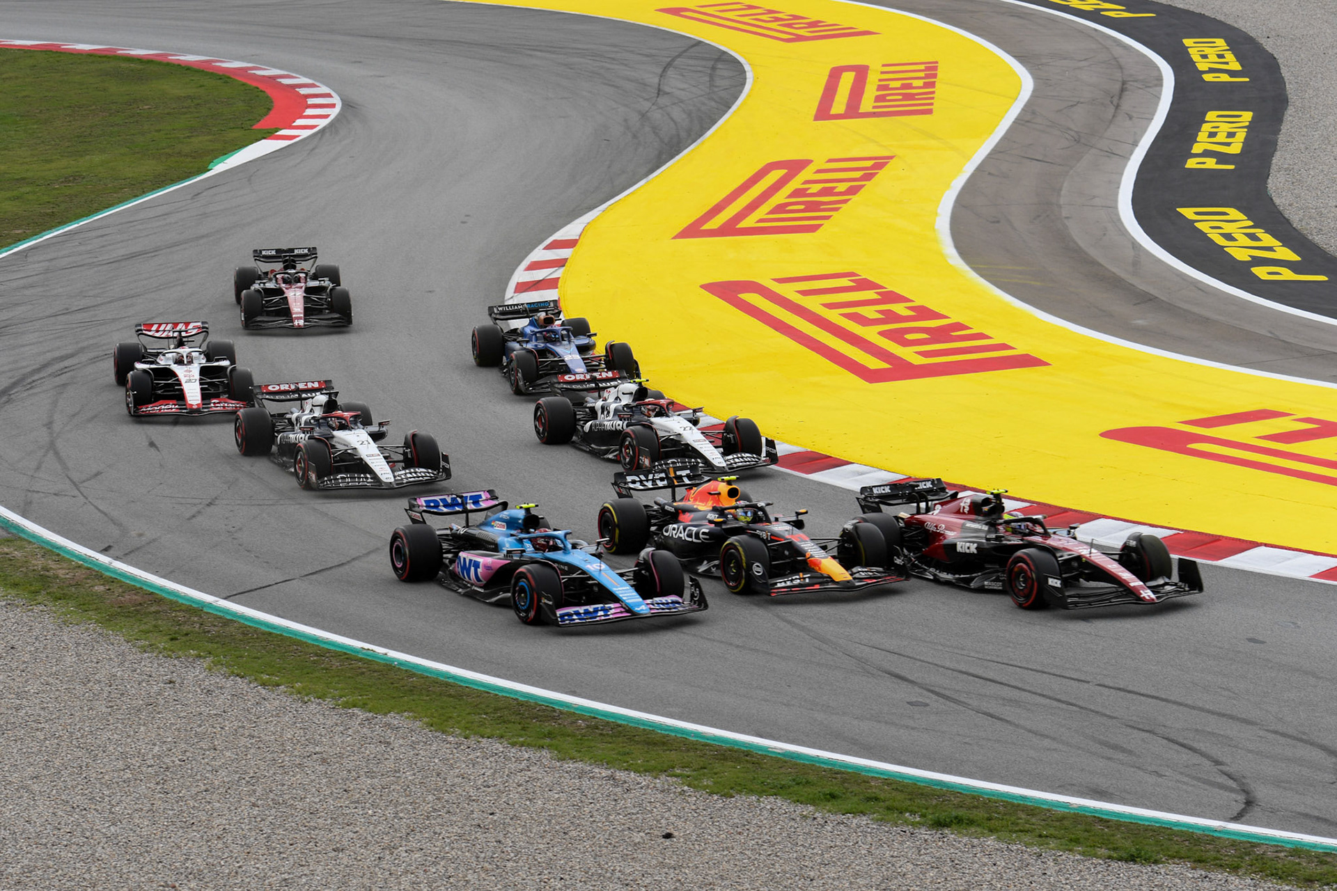 Rennstart; Formel 1 GP Barcelona. Sonntag 04.06.2023