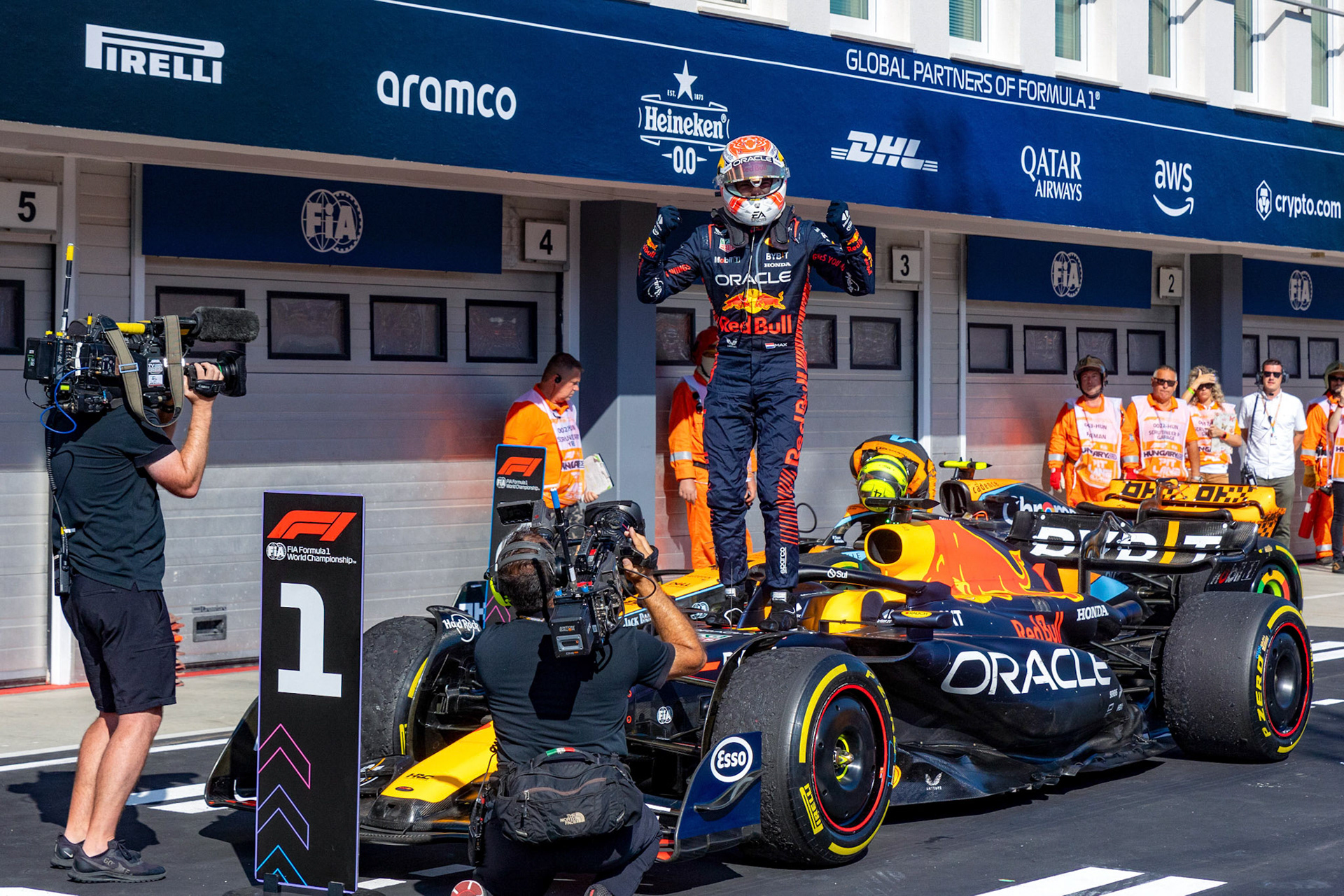 Max Verstappen (NED) Red Bull Racing;Formel 1 GP Budapest / Ungarn. Sonntag, 23.07.2023