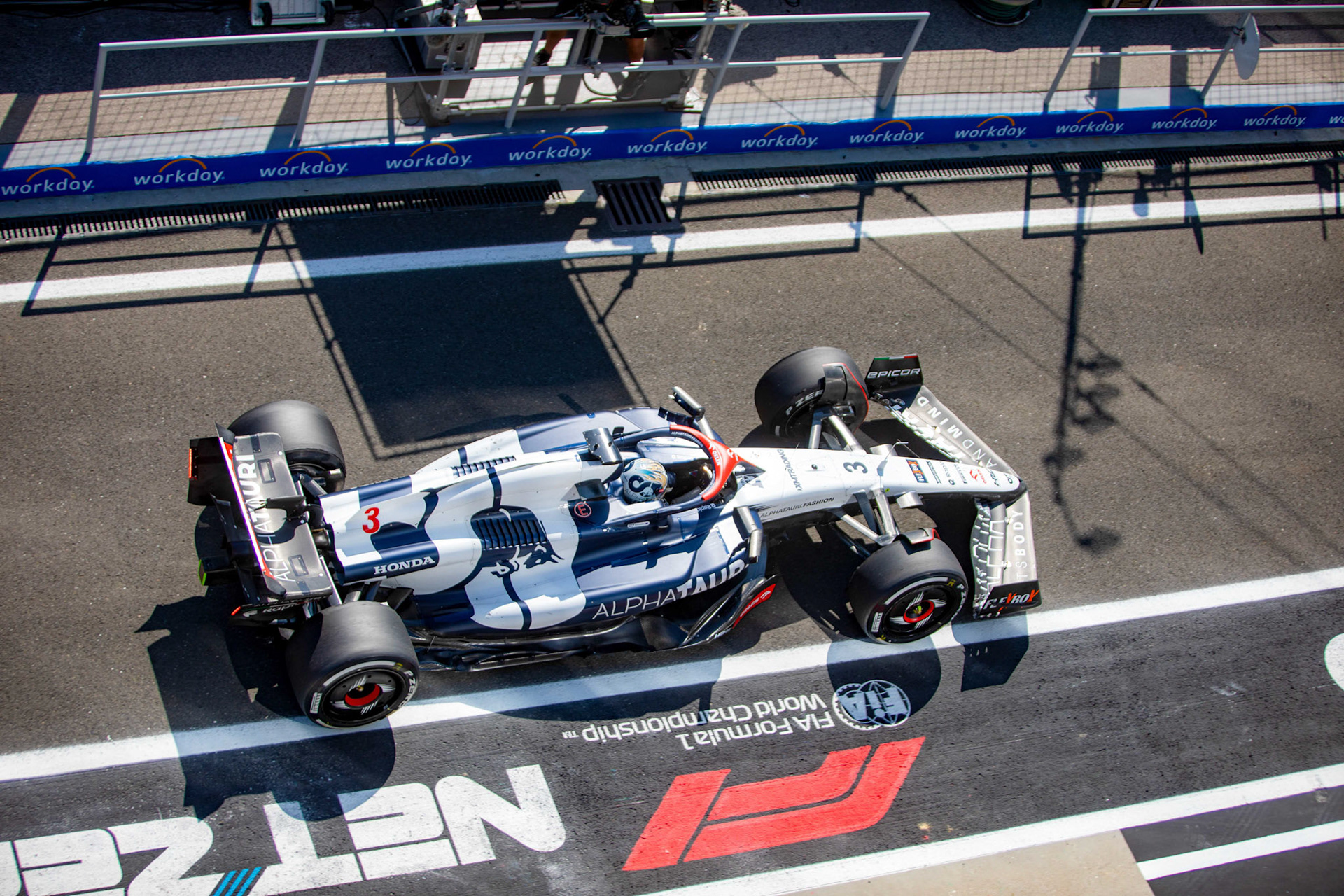 Daniel Ricciardo, Scuderia Alpha Tauri; Formel 1 GP Budapest / Ungarn. Sonntag, 23.07.2023