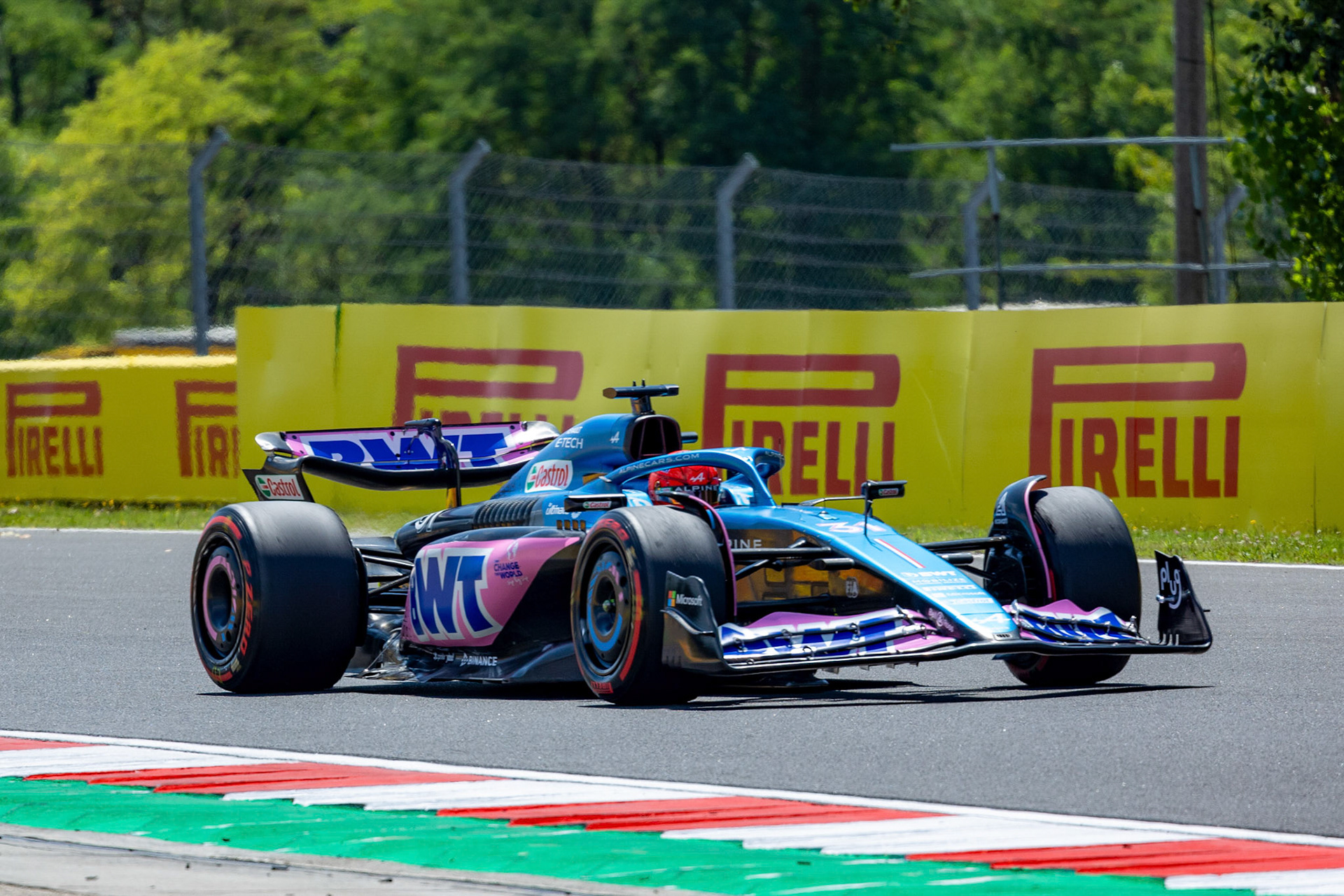 Esteban Ocon (FRA) Alpine F1 Team; Formel 1 GP Budapest / Ungarn. Samstag, 22.07.2023