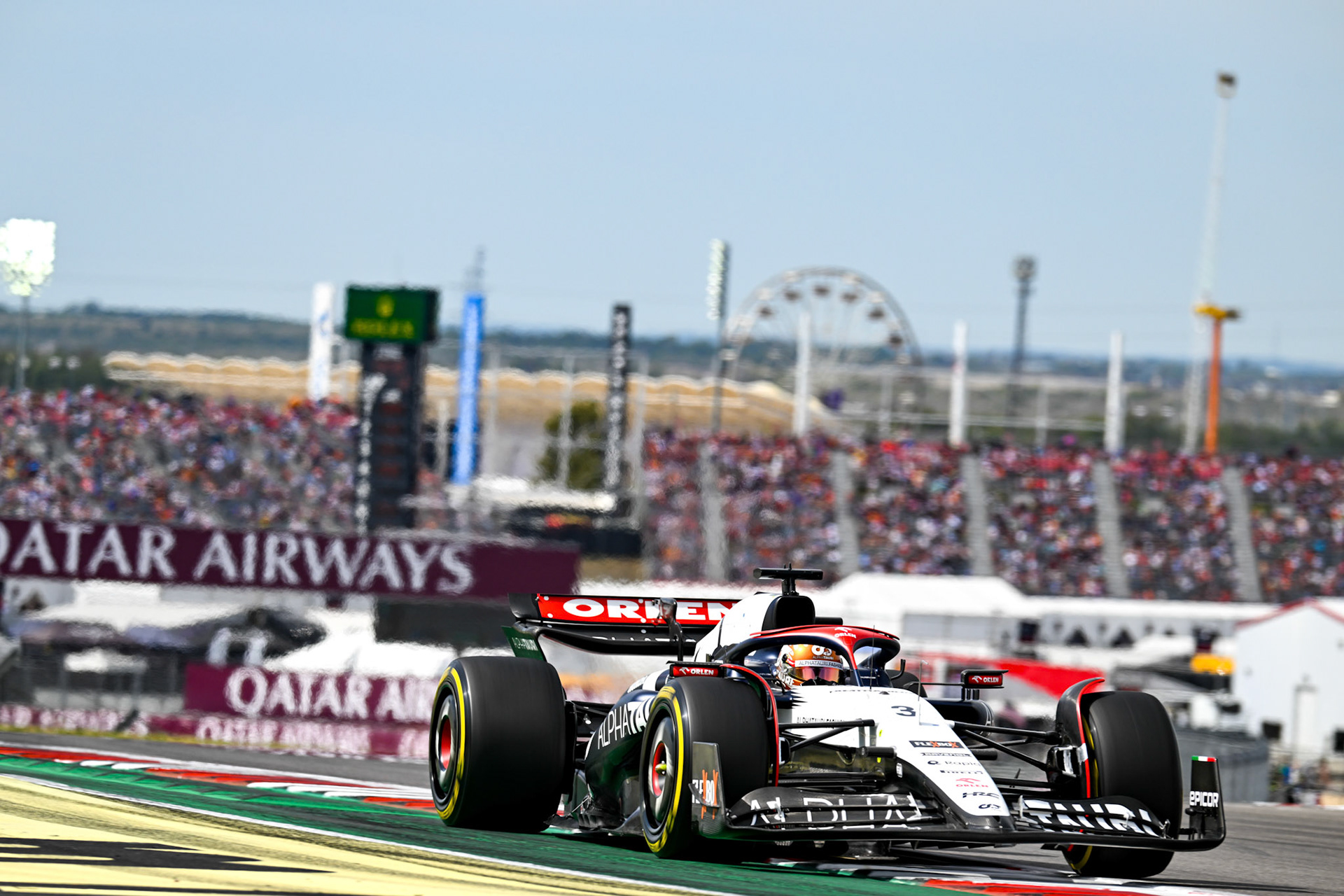 Daniel Ricciardo (AUS) Scuderia Alpha Tauri;Formel 1 GP USA Austin Texas. Samstag 21.10.2023
