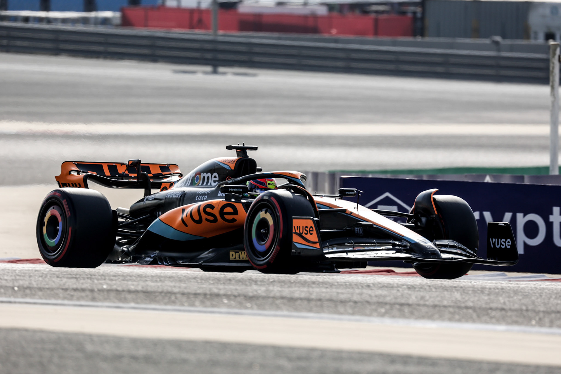 Oscar Piastri (AUS) McLaren F1; Formel 1 GP Bahrain. Samstag 04.03.2023