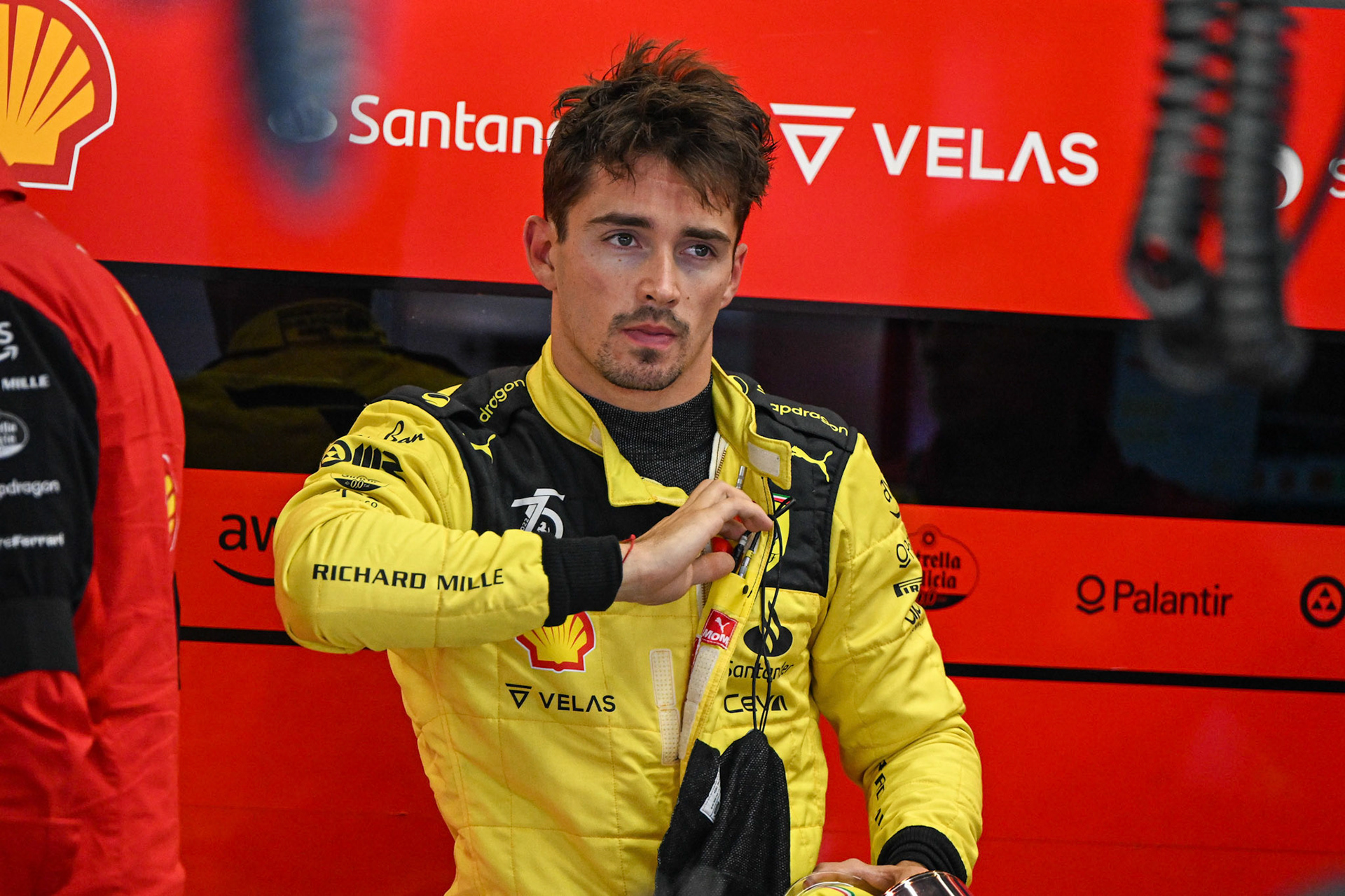 Charles Leclerc (MCO) Scuderia Ferrari; Formel 1 GP Italien Monza, Samstag, 10.09.2022