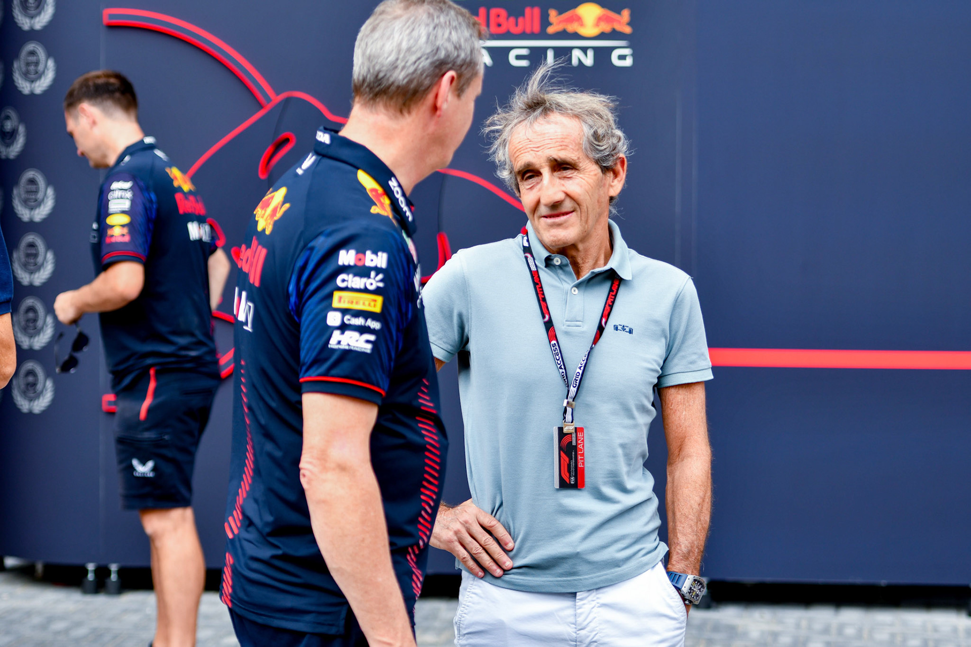 Alain Prost; Formel 1 GP Abu Dhabi. Freitag 24.11.2023