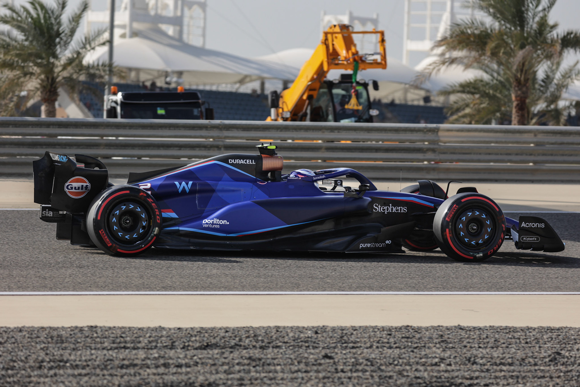 Logan Sargeant (USA) Williams Racing; Formel 1 GP Bahrain. Samstag 04.03.2023