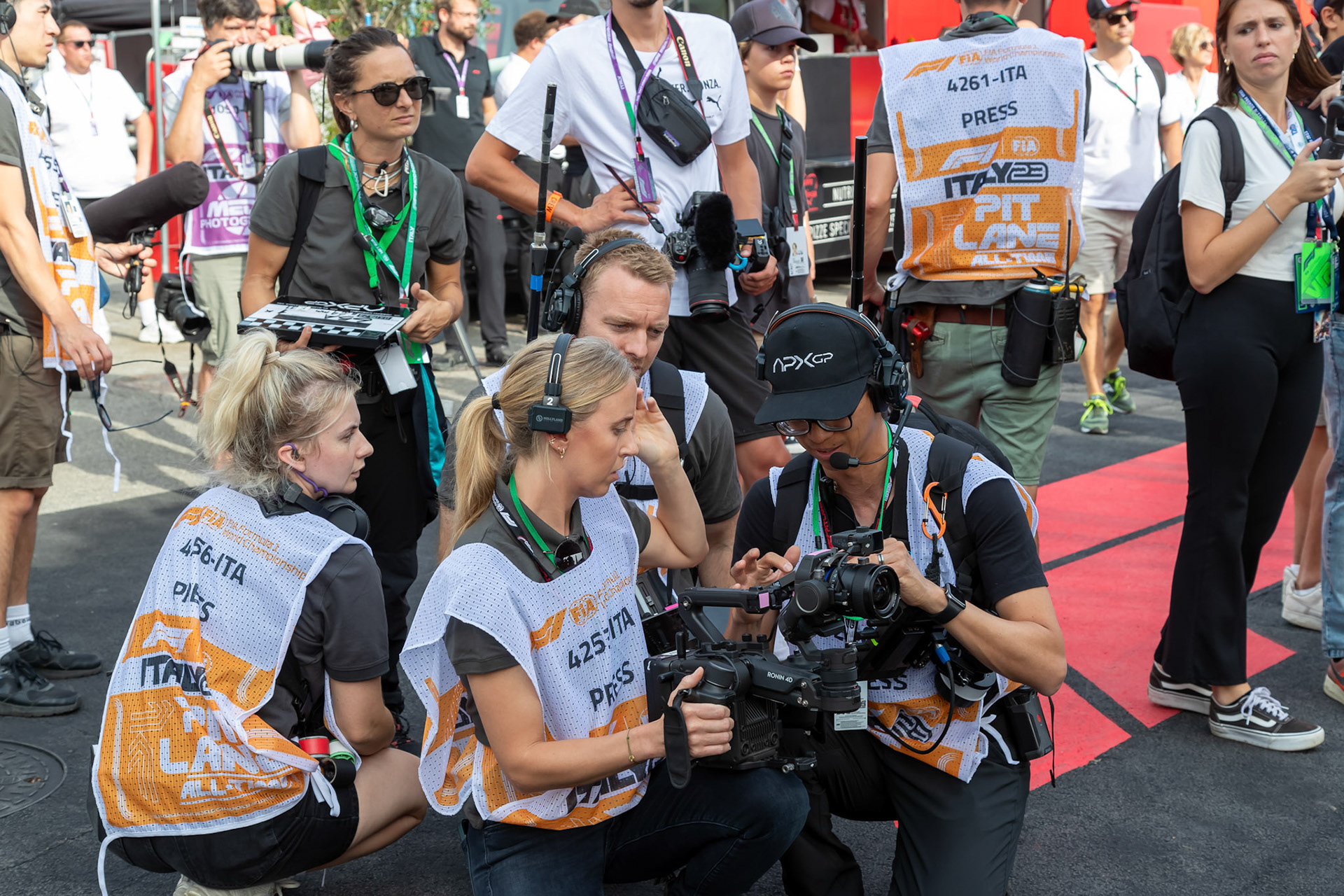 APX GP Film Team; Formel 1 GP Italien / Monza. Sonntag, 03.09.2023