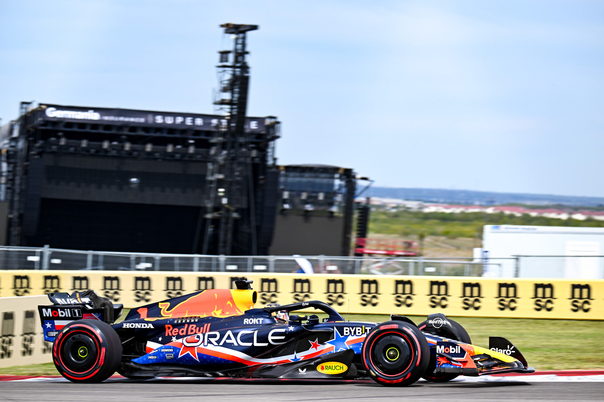 Max Verstappen (NED) Red Bull Racing;Formel 1 GP USA Austin Texas. Samstag 21.10.2023