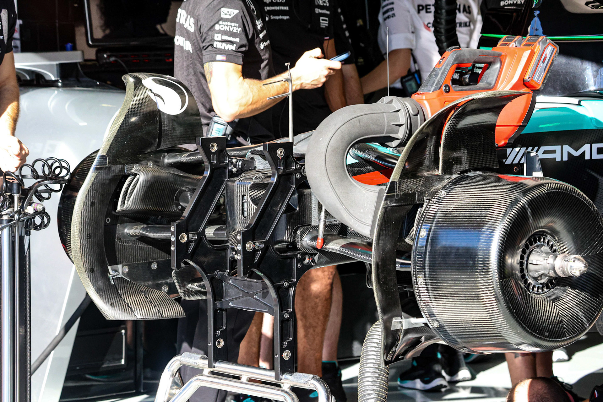 Mercedes-AMG Petronas F1 Team; Formel 1 Pre-Season Tests Bahrain. Mittwoch, 21.02.2024