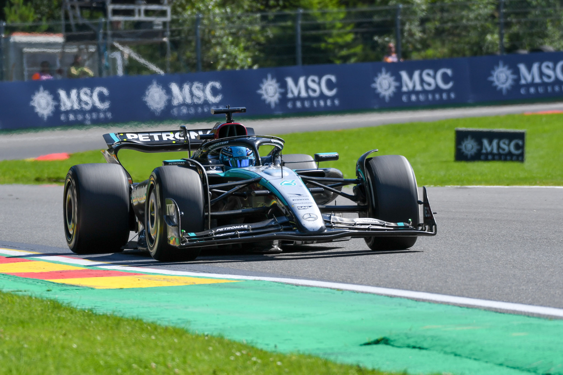 George Russell #63, Mercedes-AMG Petronas F1 Team;Formel 1 GP Spa / Belgien. Sonntag, 28.07.2024