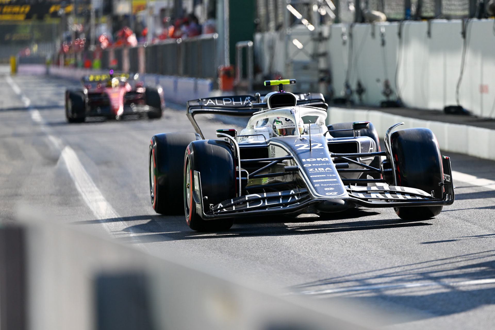 Yuki Tsunoda (JPN); Scuderia Alpha Tauri; Formel 1 GP Italien Monza, Sonntag, 11.09.2022