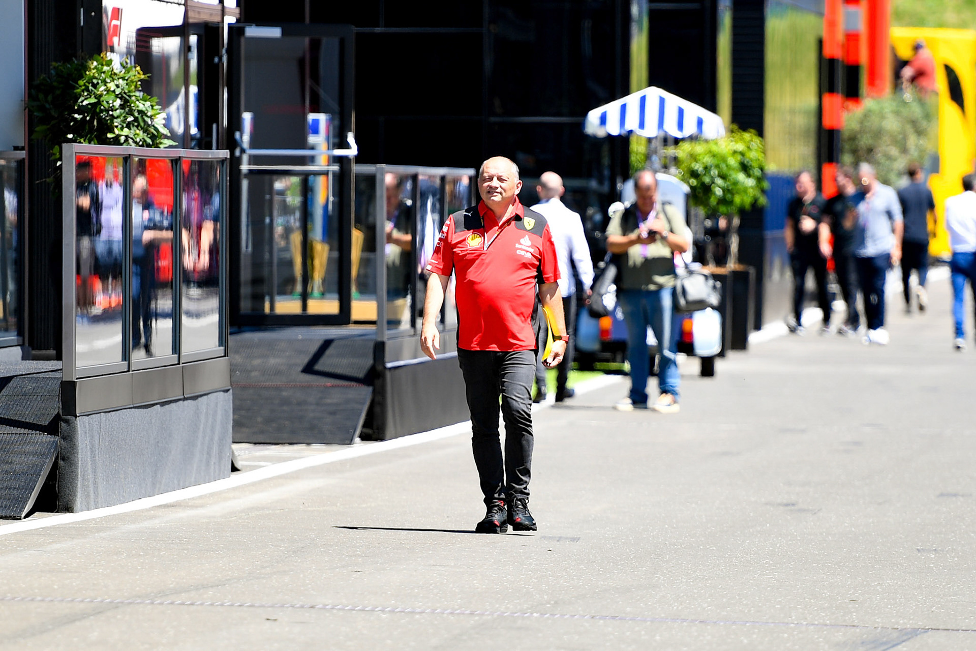 Frederic Vasseur Scuderia Ferrari; Formel 1 GP Austria / Österreich. Donnerstag 29.06.2023