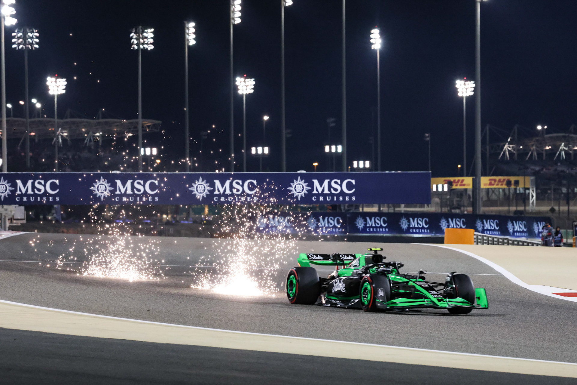 Guanyu Zhou #24, Stake F1 Team Kick Sauber; Formel 1 GP Bahrain. Samstag 02.03.2024