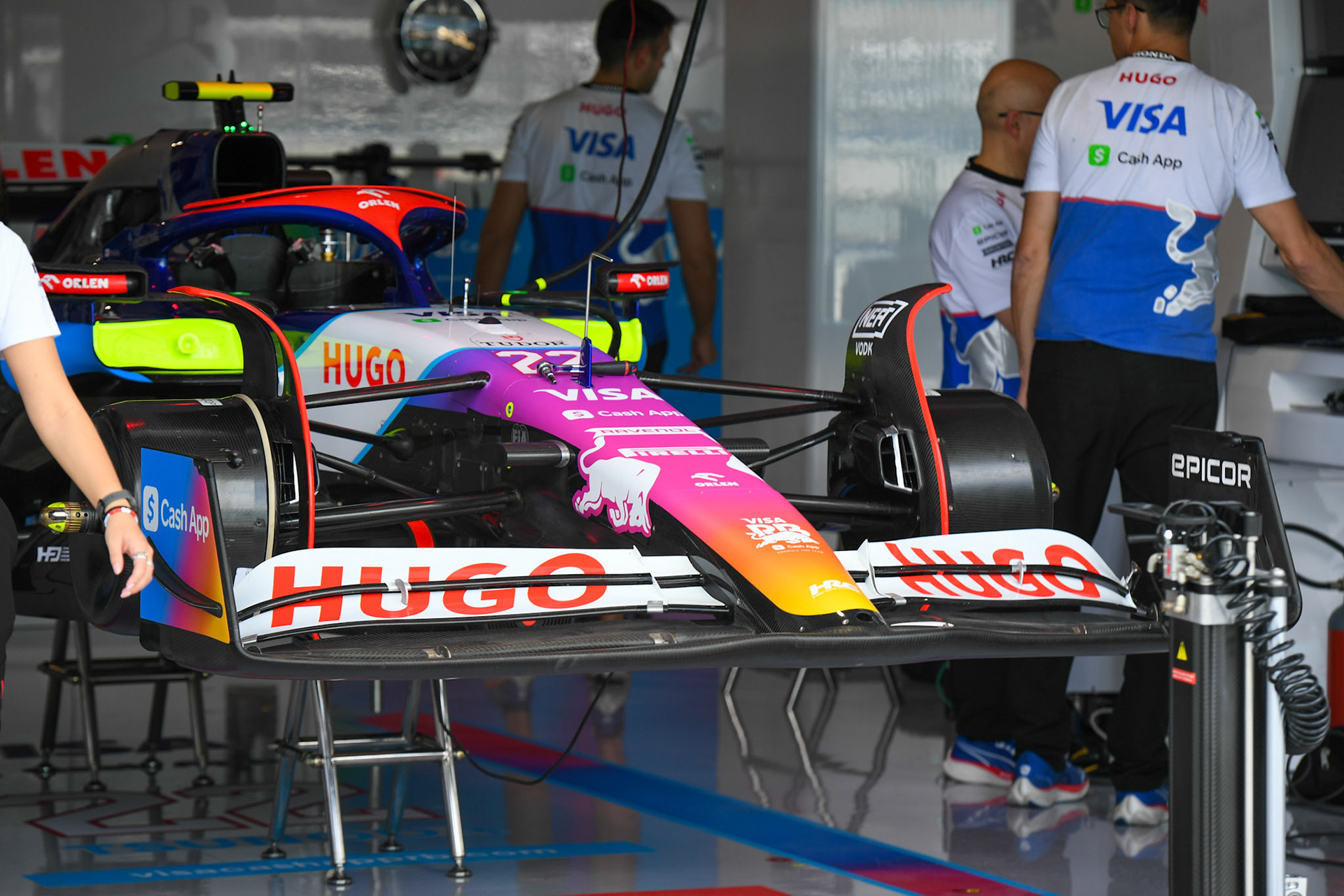 Yuki Tsunoda #22, Visa Cash App RB Formula One Team; Formel 1 GP Miami / USA. 04.05.2024