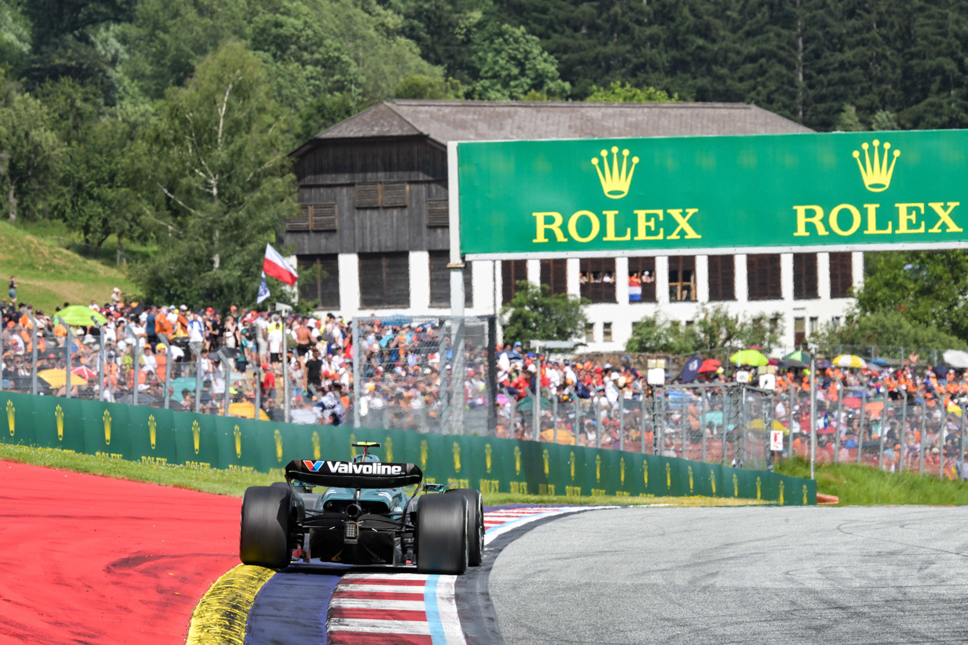 Fernando Alonso #14, Aston Martin Aramco F1 Team;Formel 1 GP Austria / Österreich. Sonntag, 30.06.2024