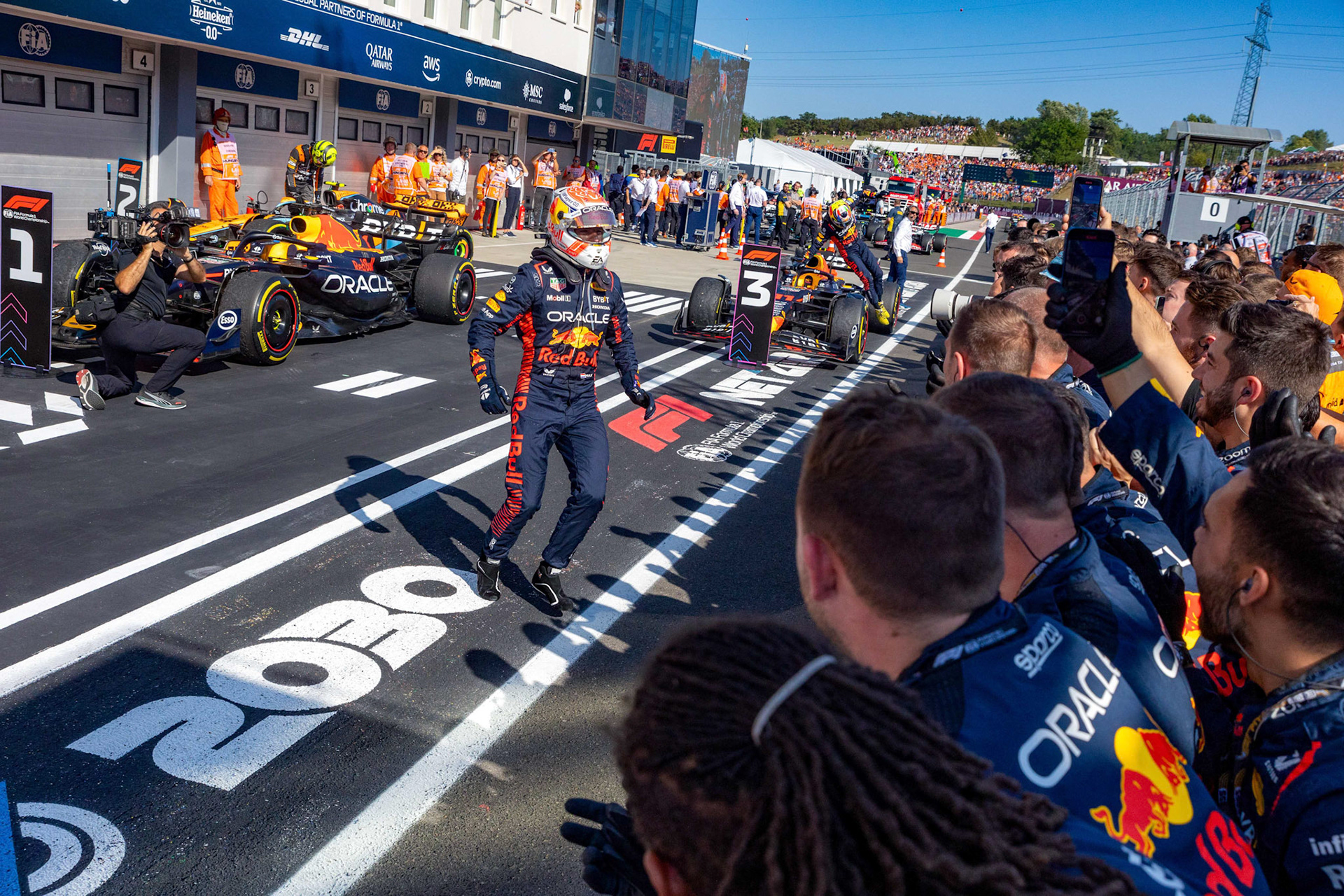 Max Verstappen (NED) Red Bull Racing;Formel 1 GP Budapest / Ungarn. Sonntag, 23.07.2023